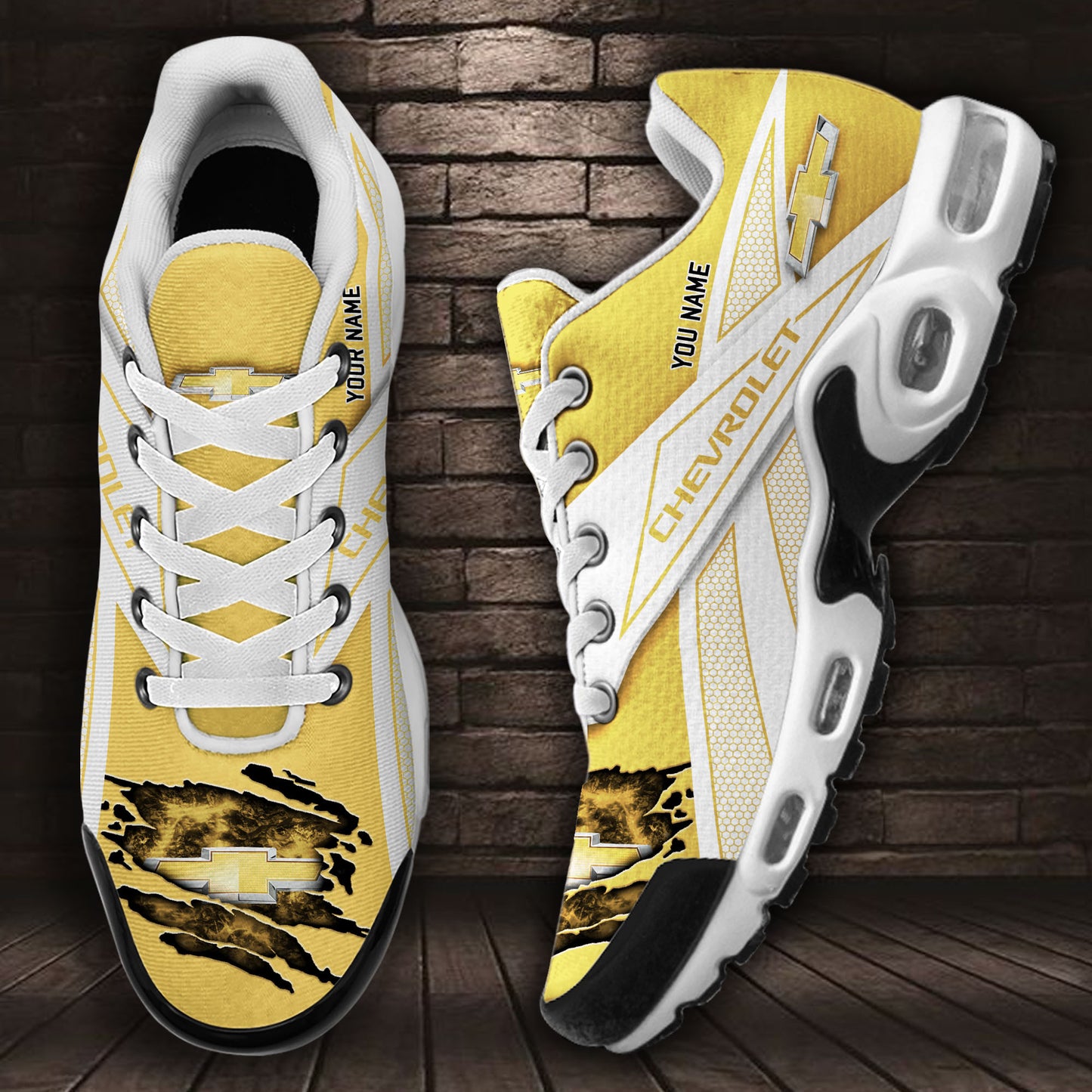 Ideafootwear Chevrolet TN Shoes Sneakers For Men And Women