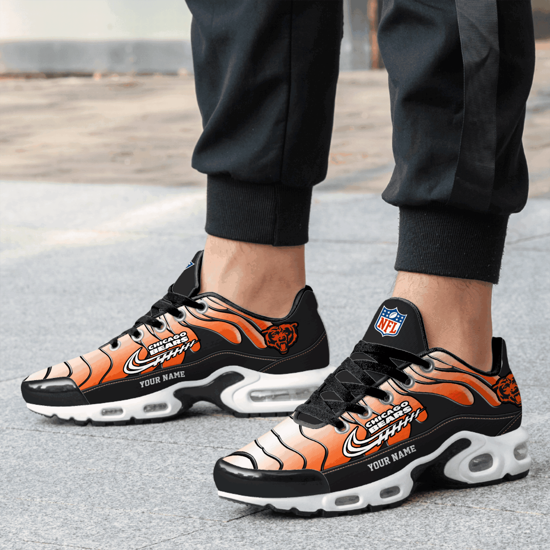 Ideafootwear Chicago Bears TN Shoes Sneakers For Men And Women