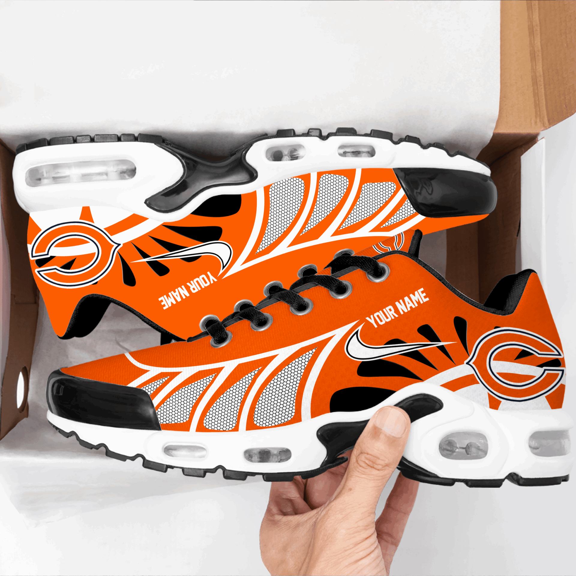 Ideafootwear Chicago Bears TN Shoes Sneakers For Men And Women