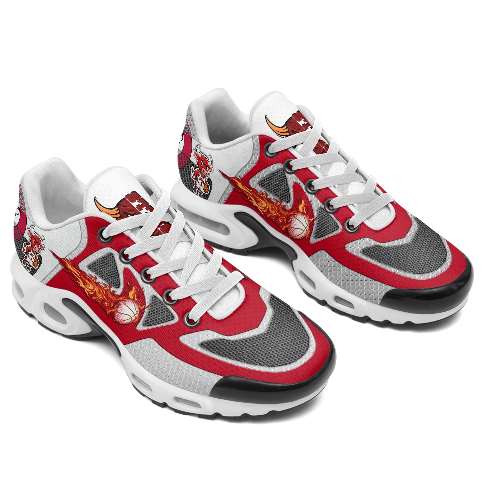 Ideafootwear Chicago Bulls TN Shoes Sneakers For Men And Women