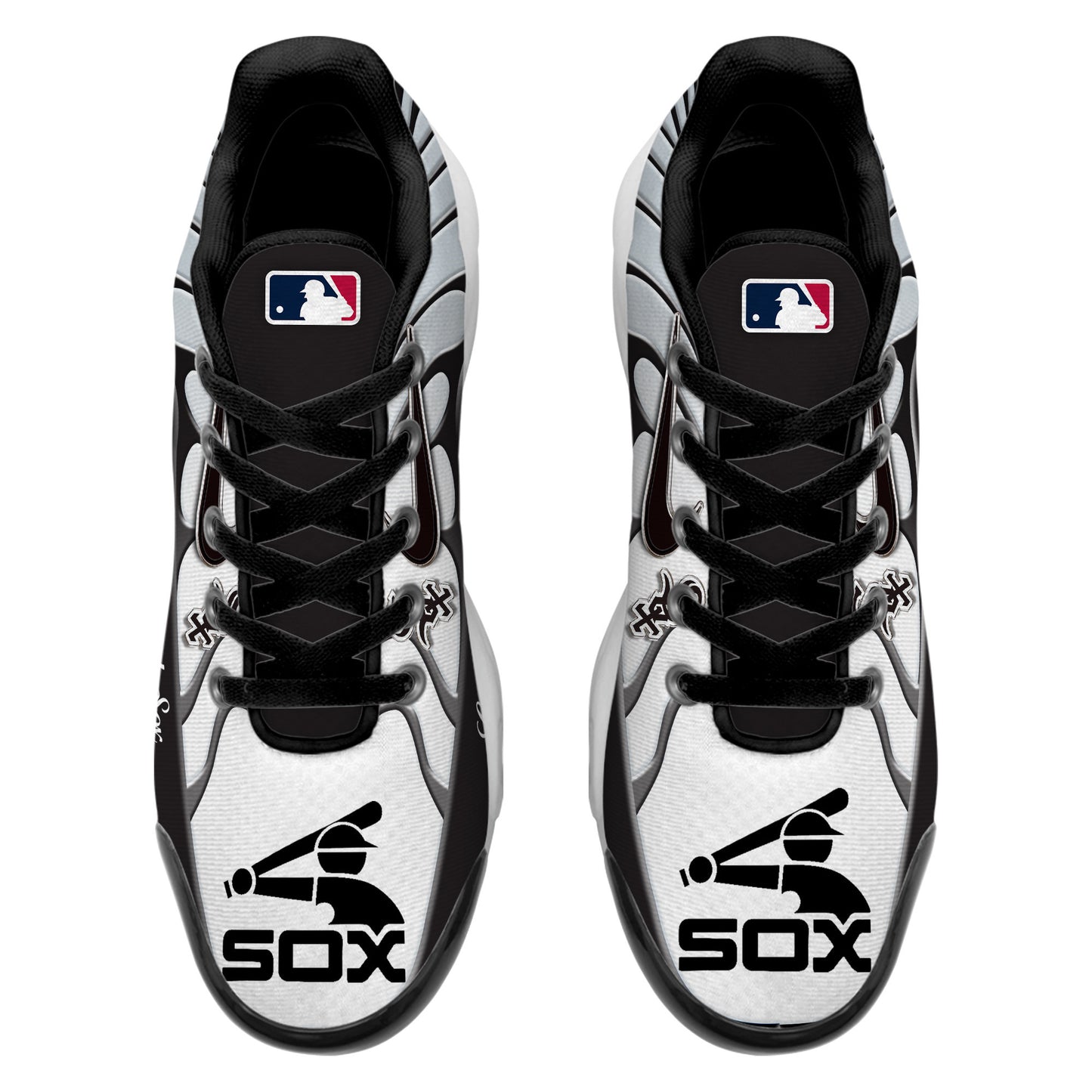 Ideafootwear Chicago White Sox TN Shoes Sneakers For Men And Women
