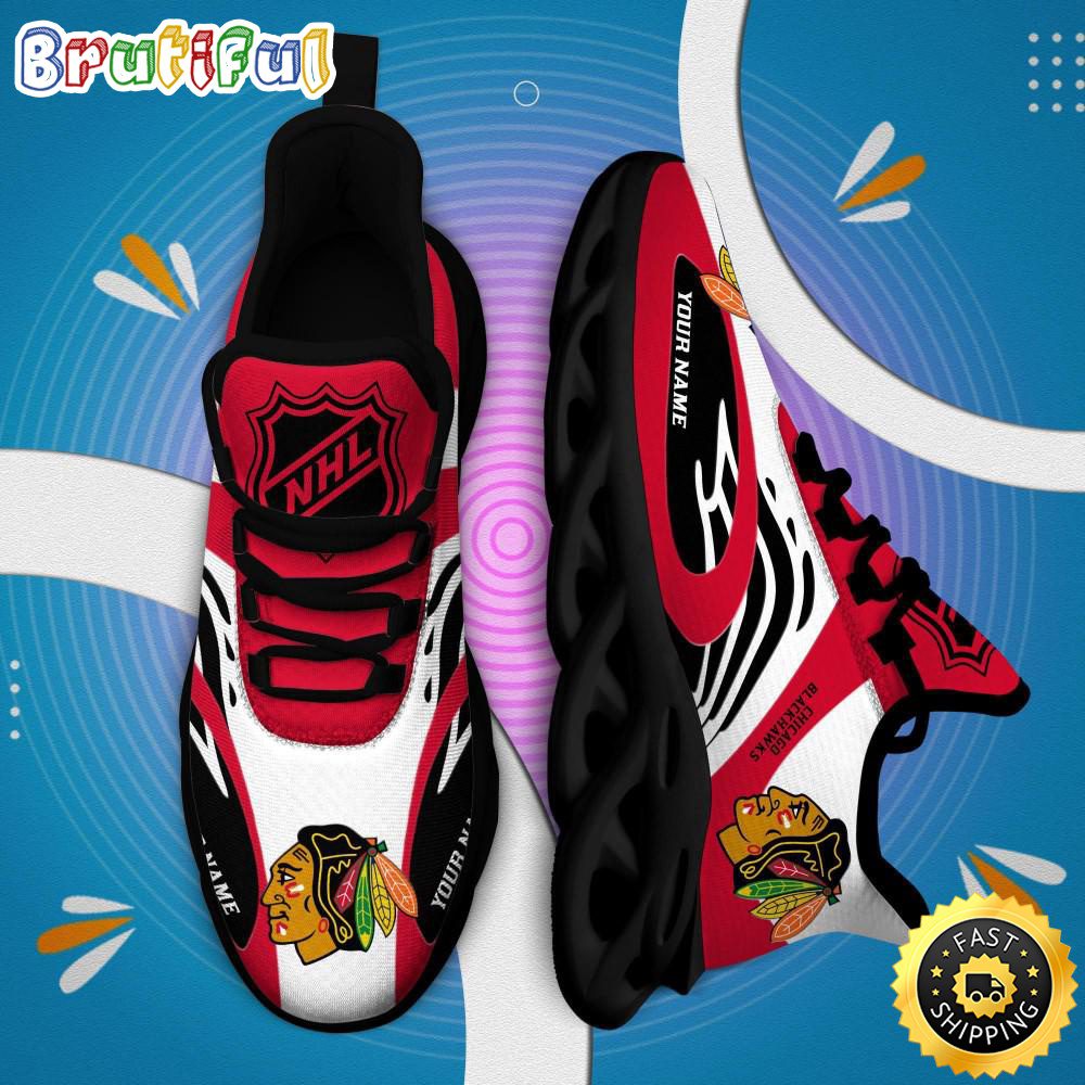 Ideafootwear Chicagohawks Max Soul Shoes Sneakers For Men And Women