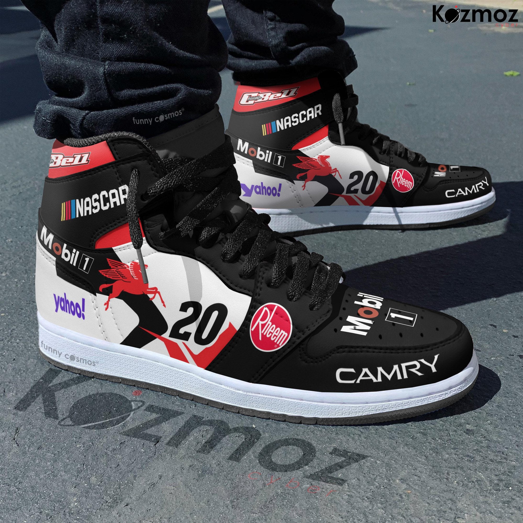 Ideafootwear Christopher Bell AJ1 High Sneakers Shoes For Men And Women