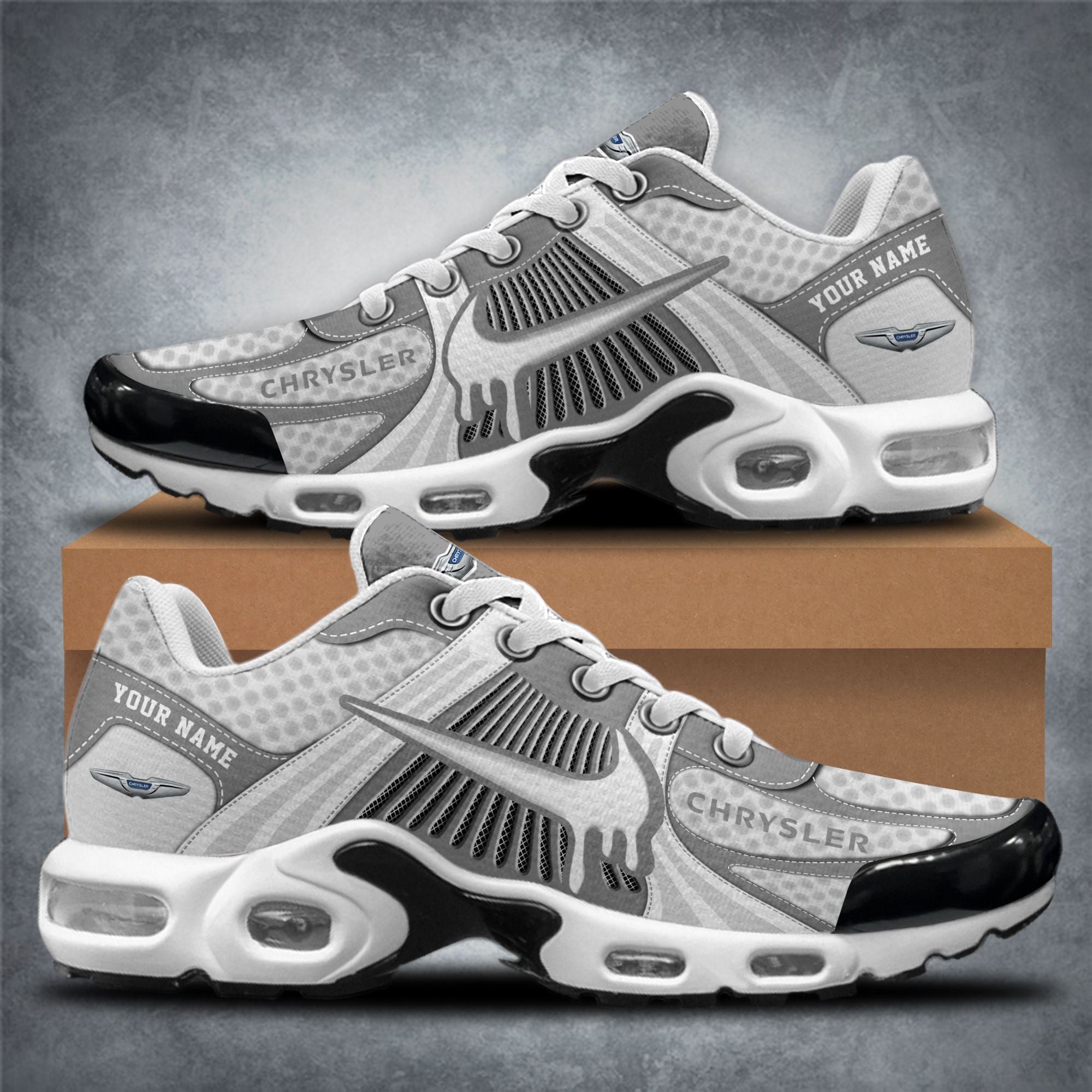 Ideafootwear Chrysler TN Shoes Sneakers For Men And Women