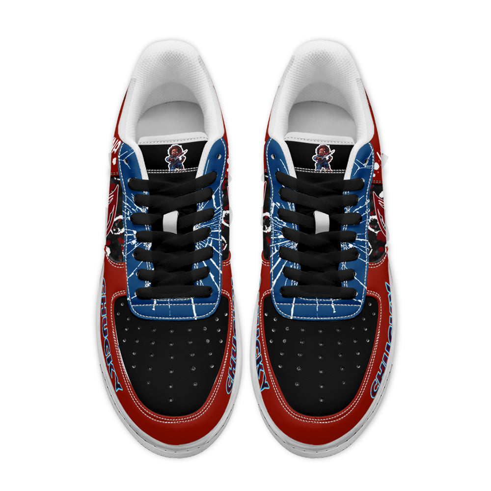 Ideafootwear Chucky x Halloween Air Low-Top Sneakers Shoes For Men And Women 3