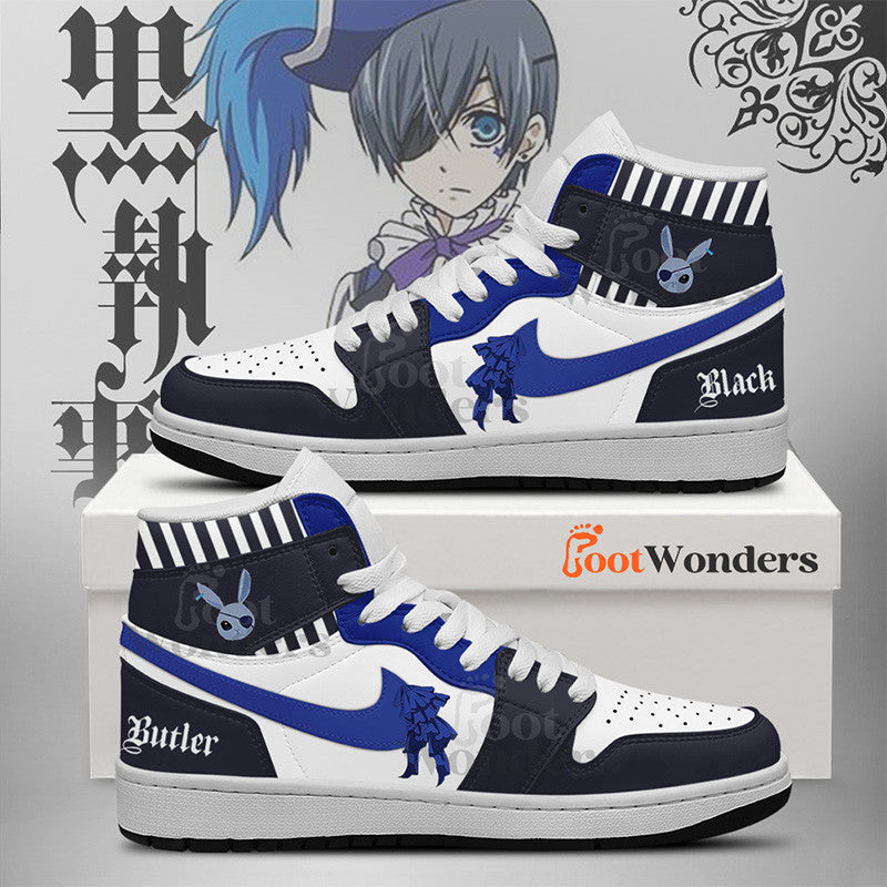 Ideafootwear Ciel Phantomhive AJ1 High Sneakers Shoes For Men And Women