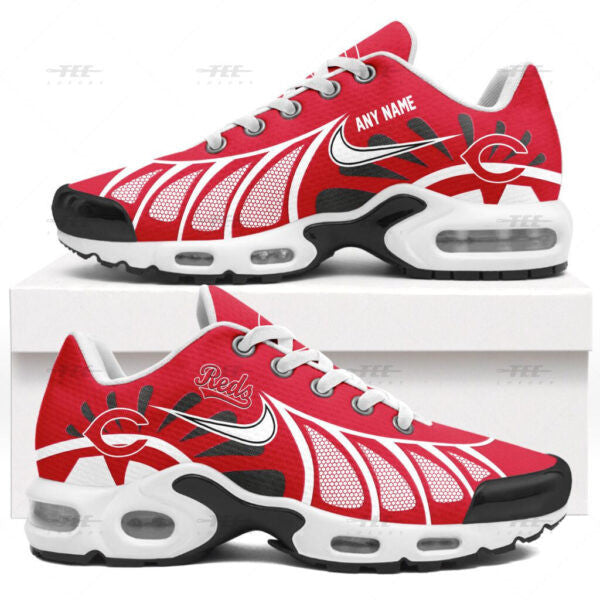 Ideafootwear Cincinnati Reds TN Shoes Sneakers For Men And Women