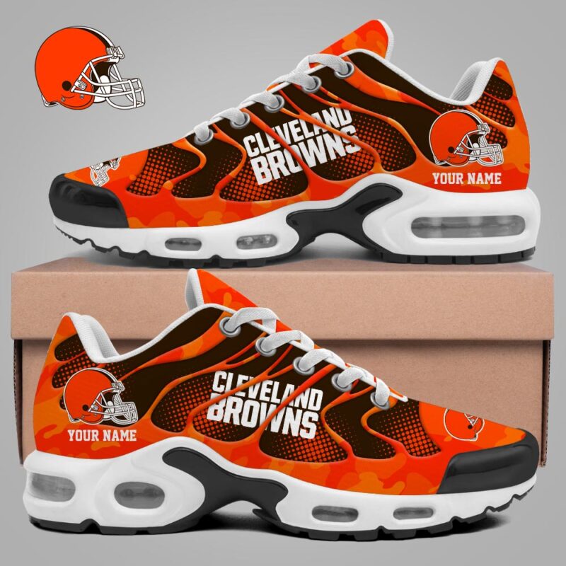 Ideafootwear Cleveland Browns TN Shoes Sneakers For Men And Women