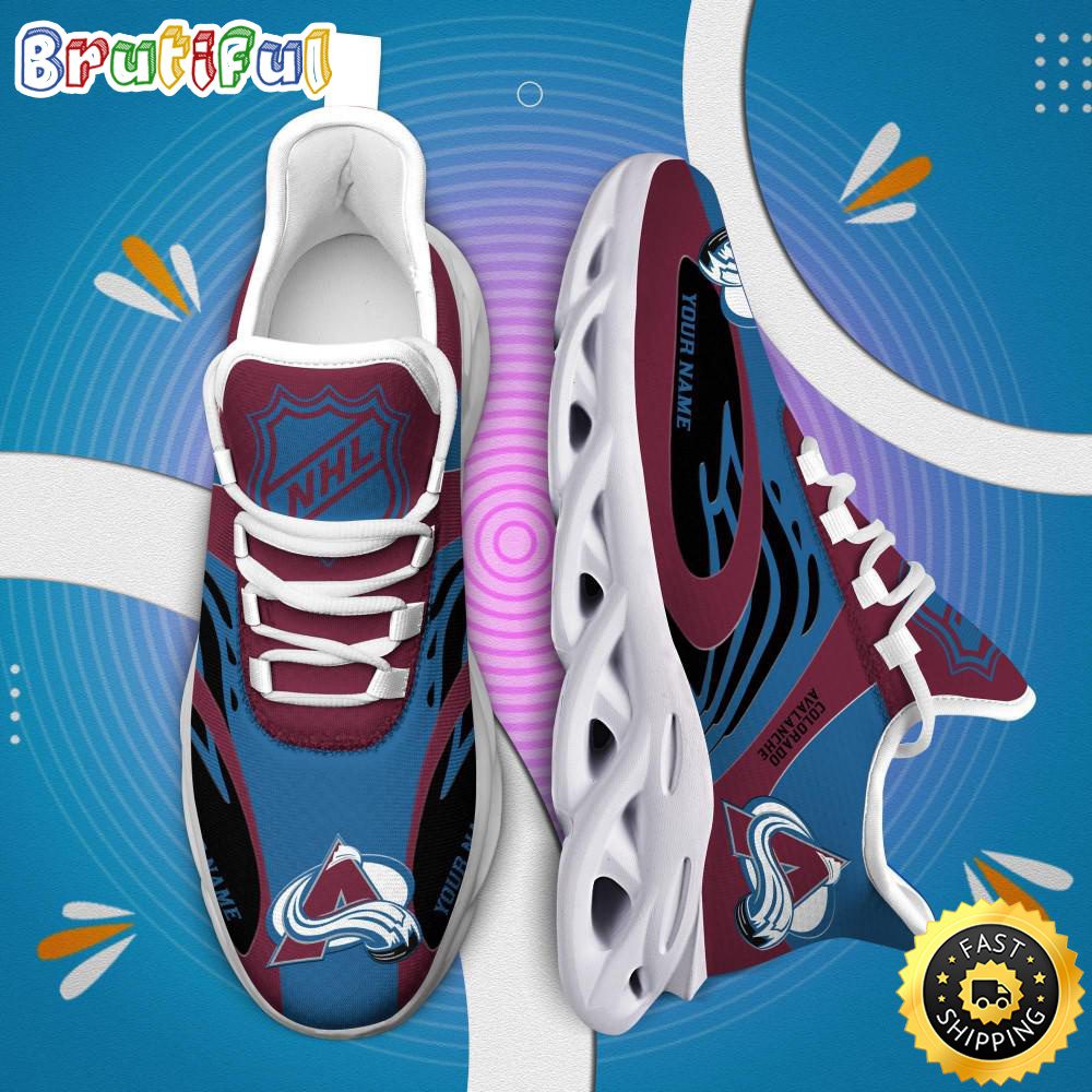 Ideafootwear Colorado Avalanche Max Soul Shoes Sneakers For Men And Women