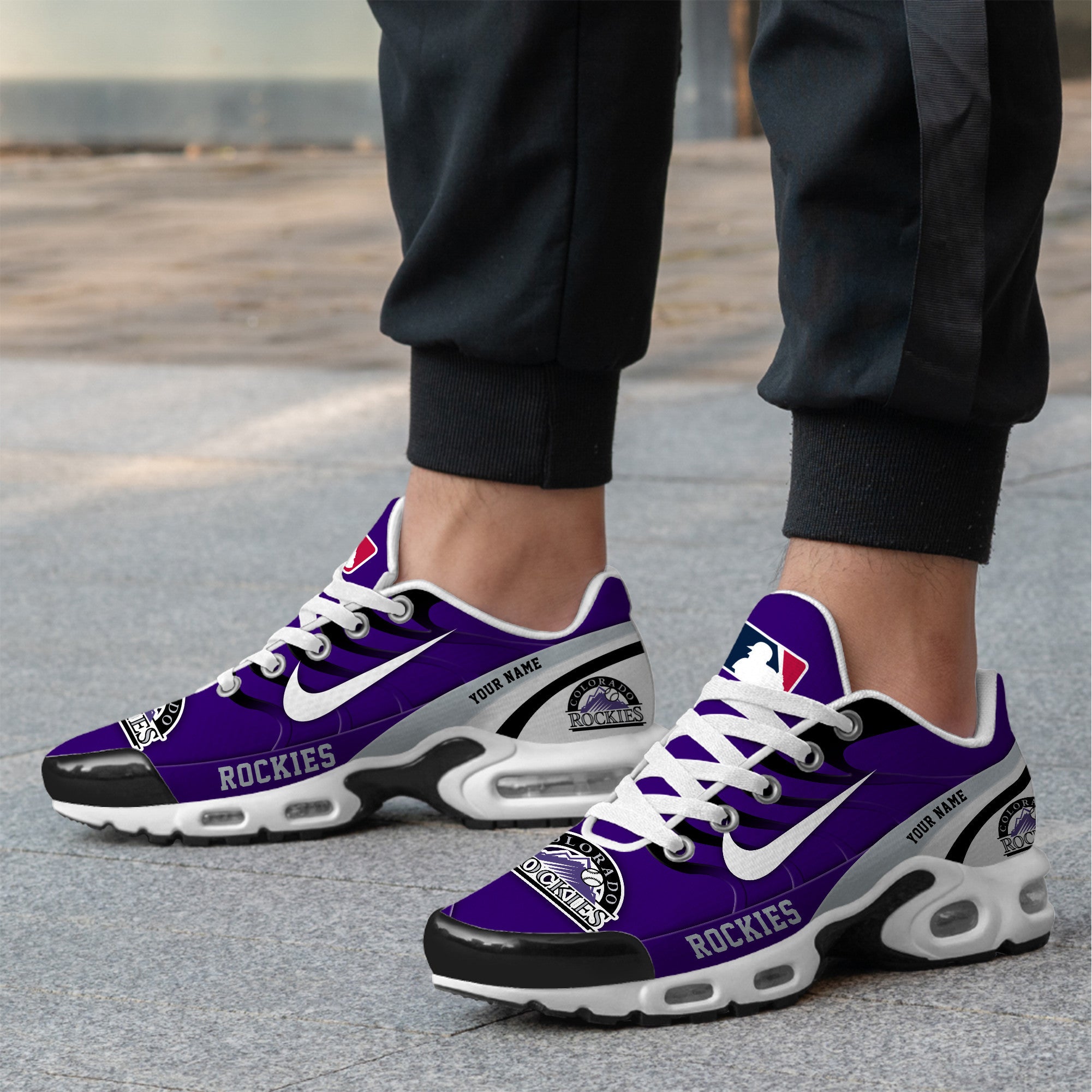 Ideafootwear Colorado Rockies TN Shoes Sneakers For Men And Women