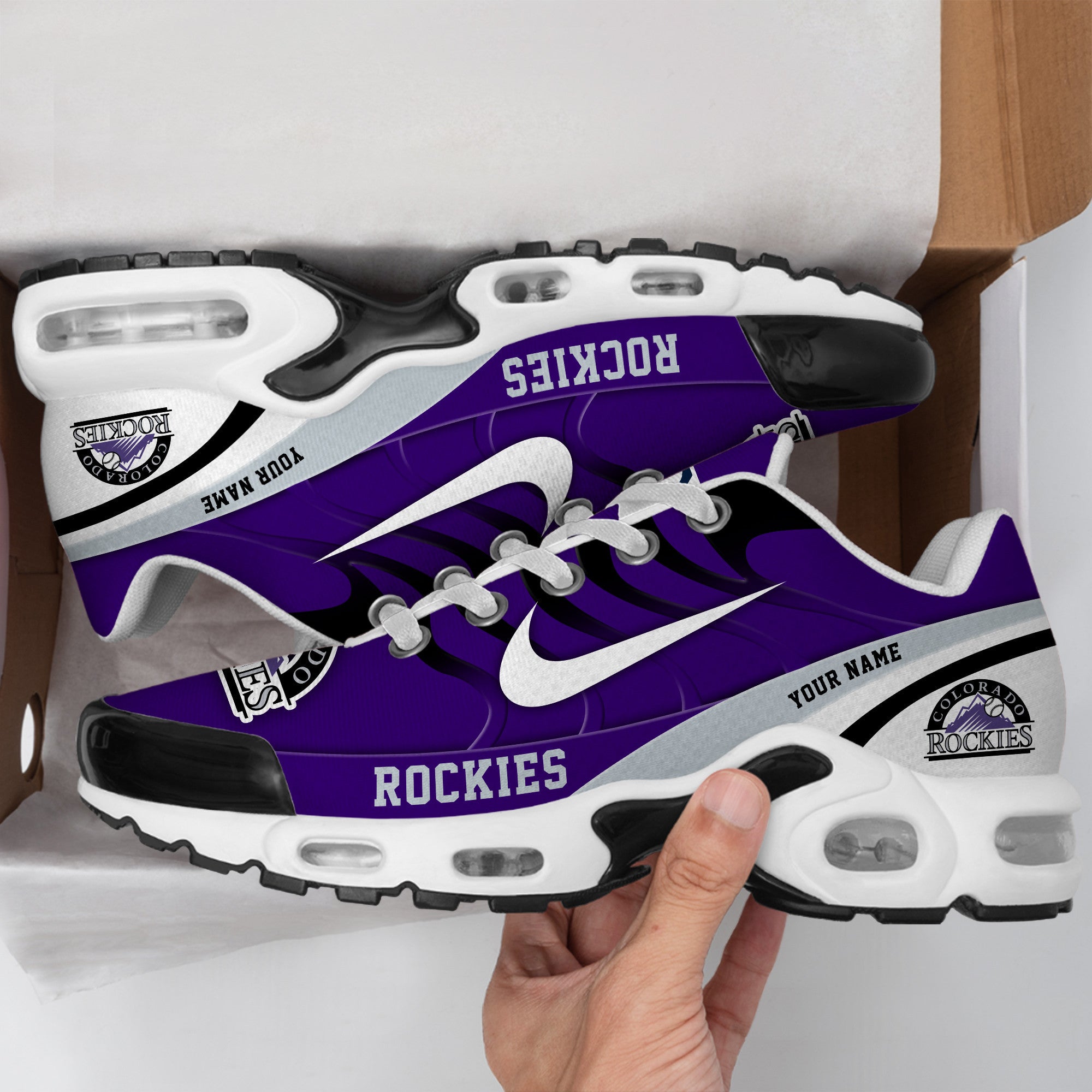 Ideafootwear Colorado Rockies TN Shoes Sneakers For Men And Women