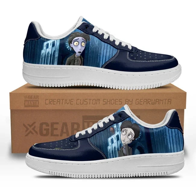 Ideafootwear Corpse Bride Air Low-Top Sneakers Shoes For Men And Women 1