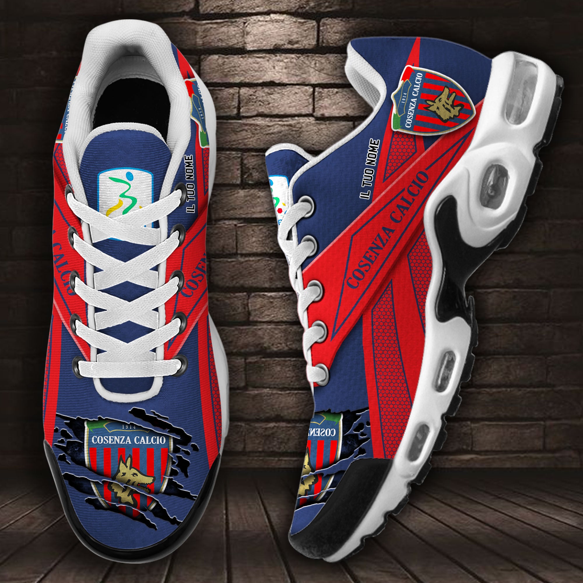 Ideafootwear Cosenza Calcio TN Shoes Sneakers For Men And Women