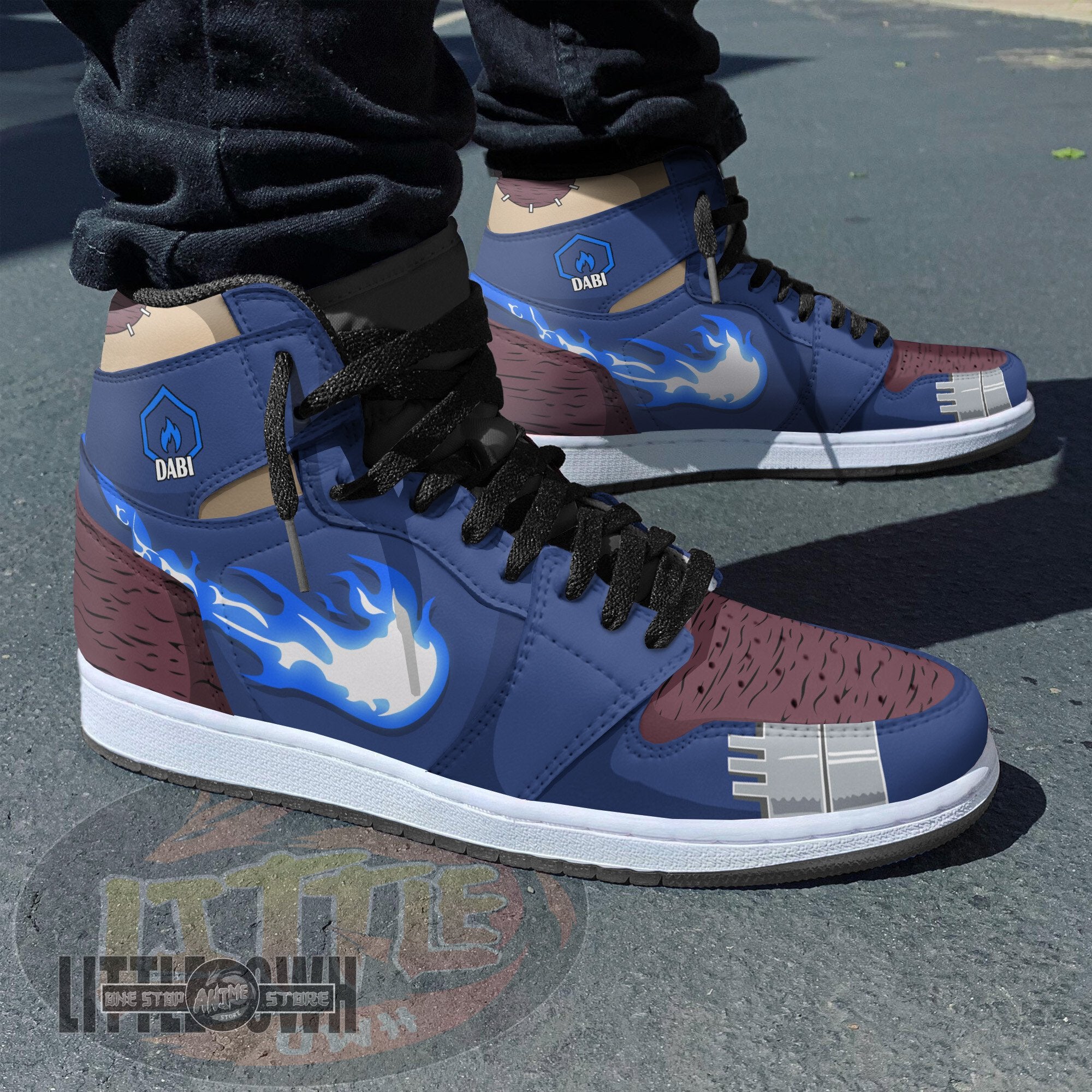 Ideafootwear Dabi AJ1 High Sneakers Shoes For Men And Women