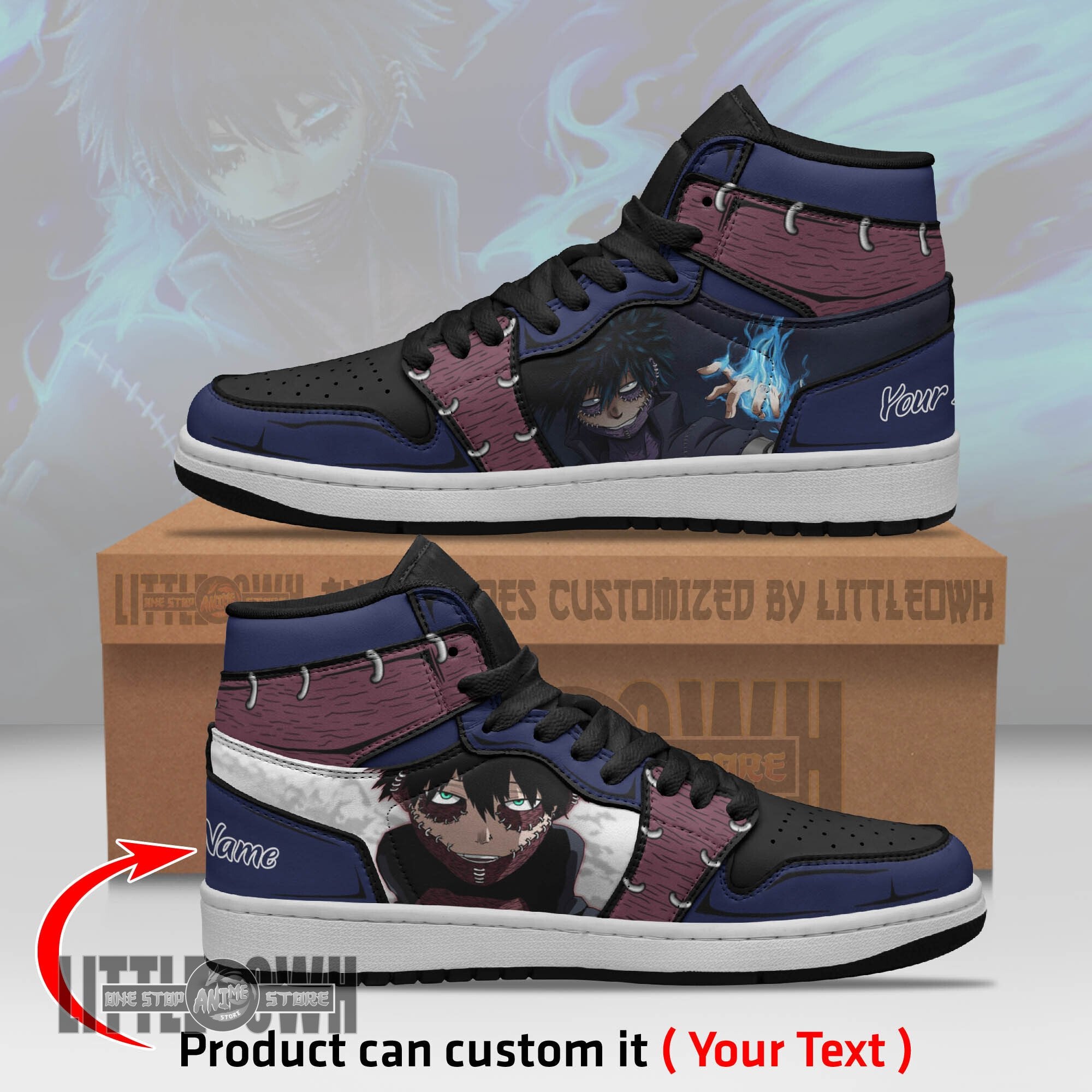 Ideafootwear Dabi AJ1 High Sneakers Shoes For Men And Women