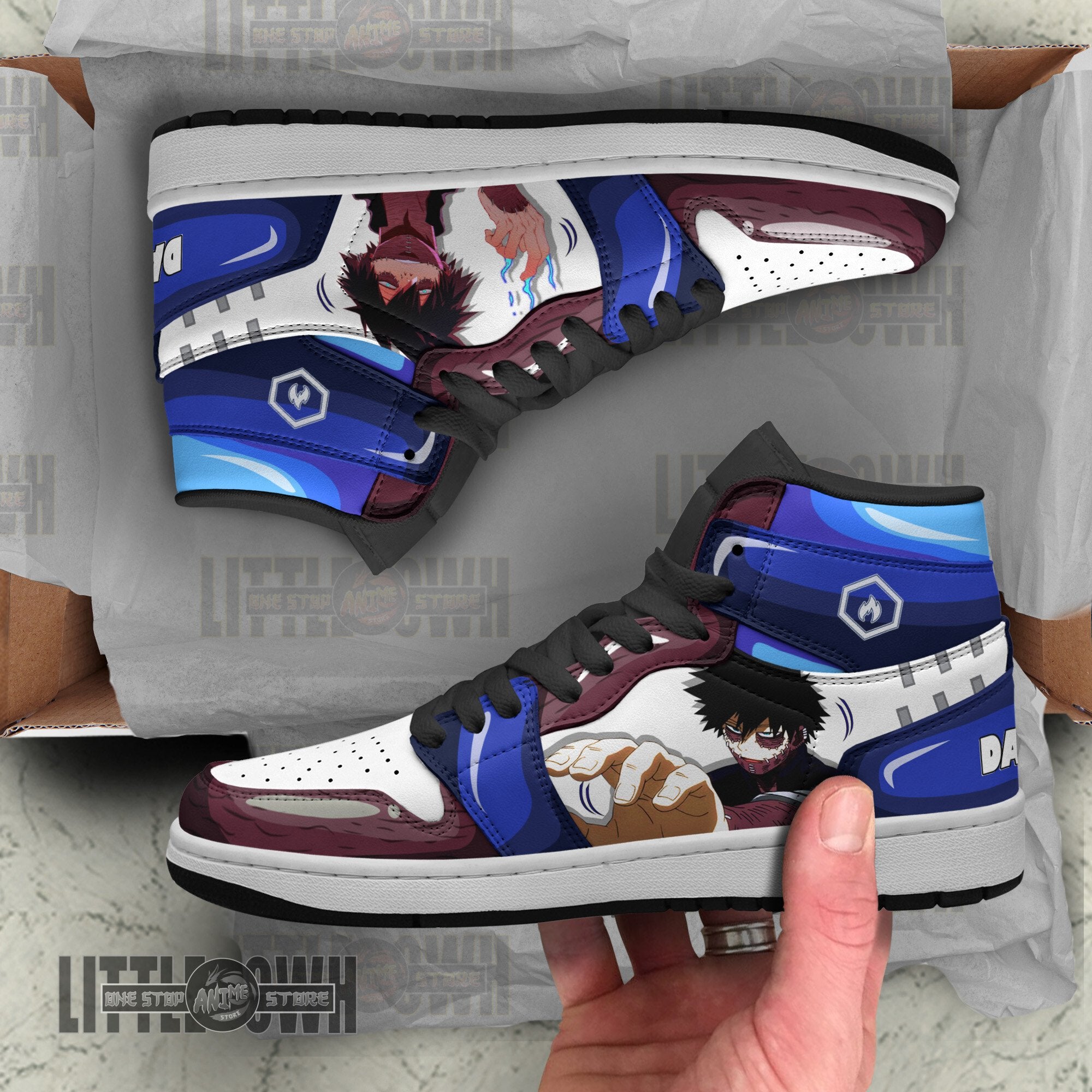Ideafootwear Dabi AJ1 High Sneakers Shoes For Men And Women