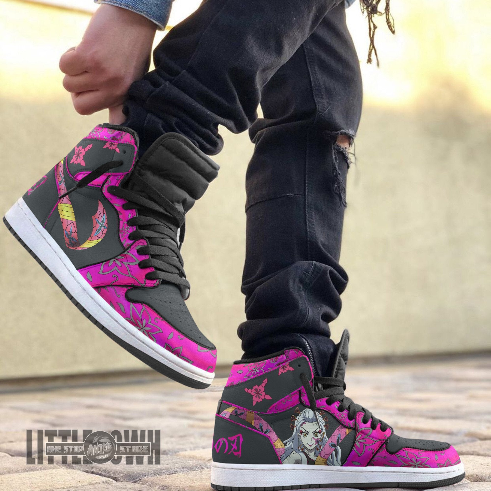 Ideafootwear Dabi AJ1 High Sneakers Shoes For Men And Women