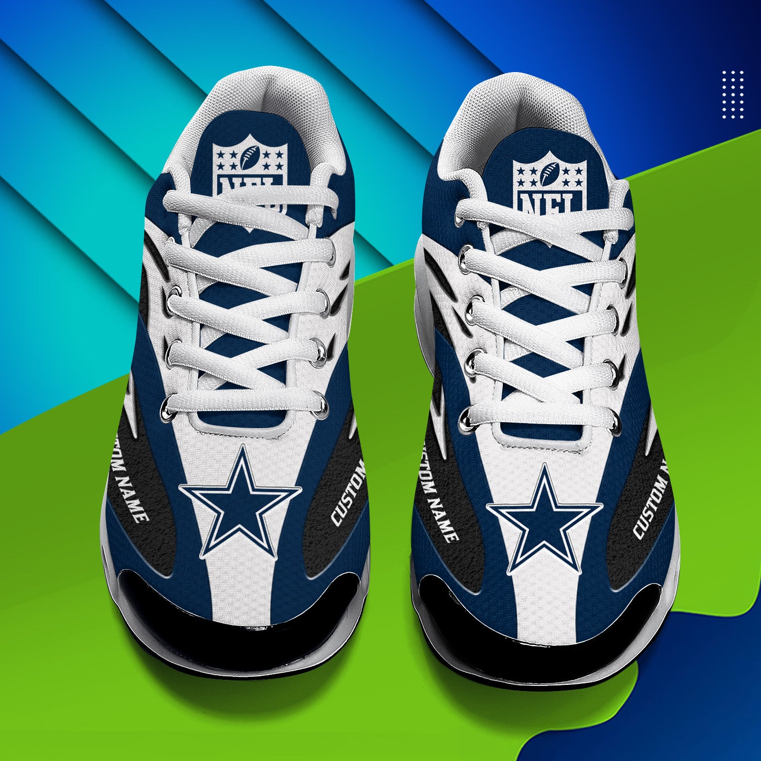 Ideafootwear Dallas Cowboys TN Shoes Sneakers For Men And Women