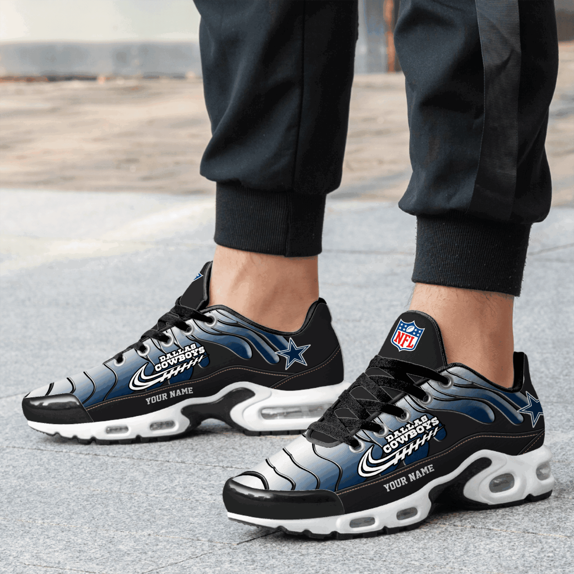 Ideafootwear Dallas Cowboys TN Shoes Sneakers For Men And Women