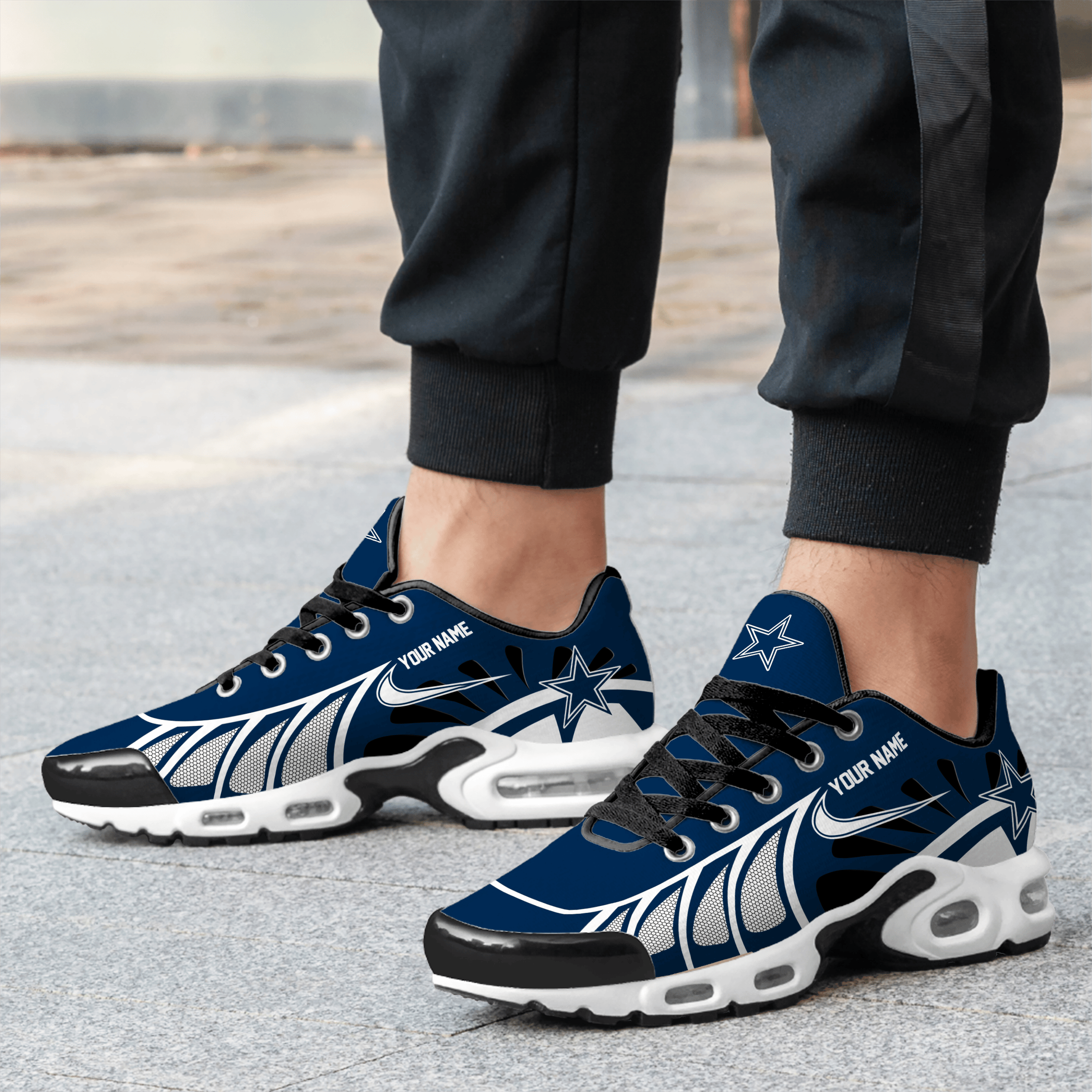 Ideafootwear Dallas Cowboys TN Shoes Sneakers For Men And Women