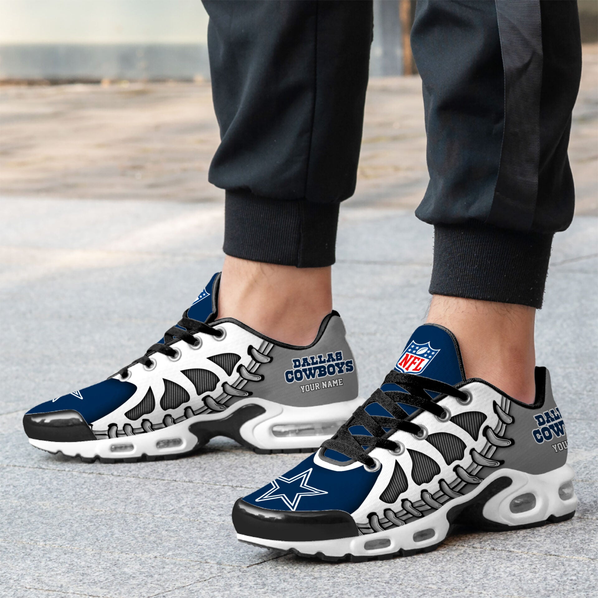 Ideafootwear Dallas Cowboys TN Shoes Sneakers For Men And Women