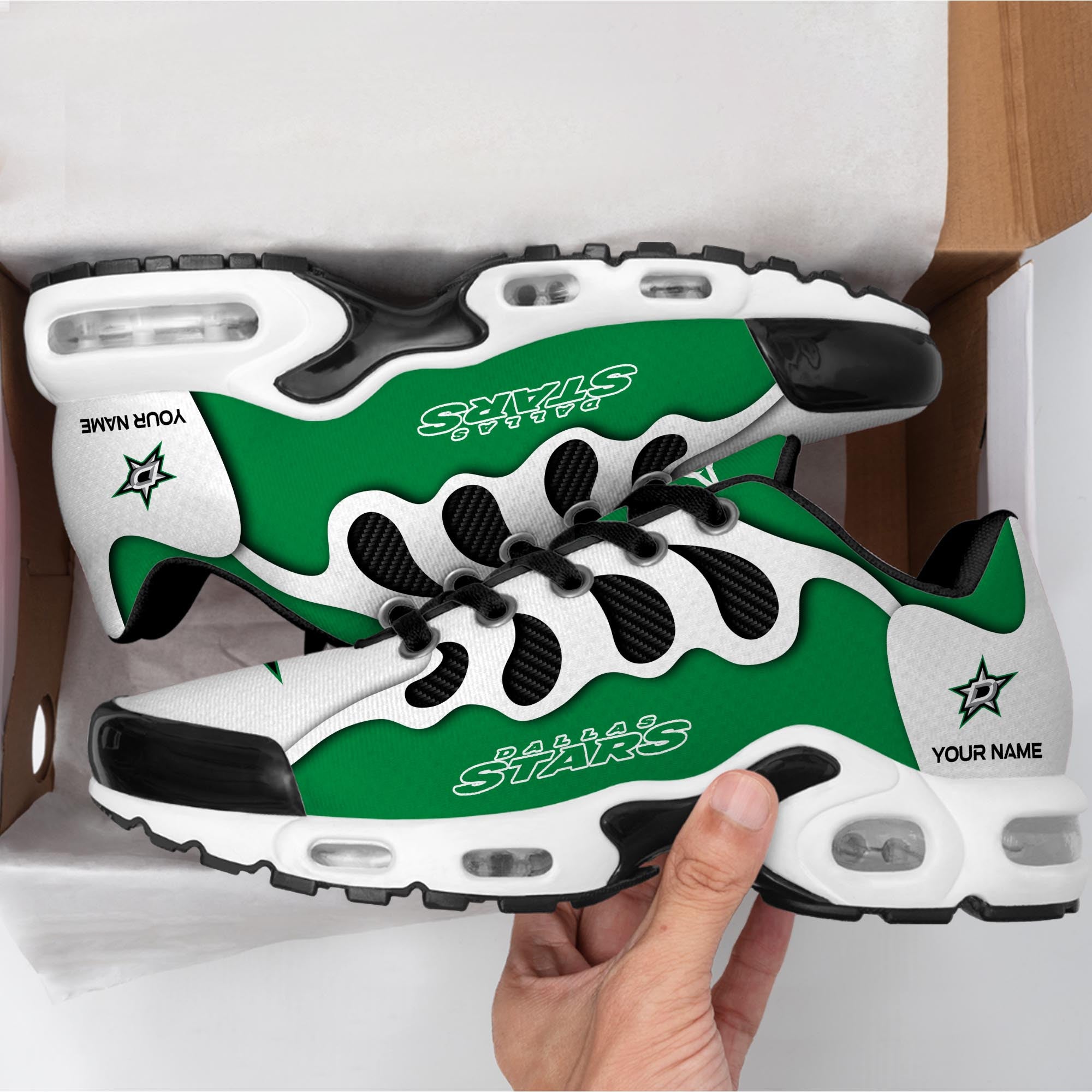 Ideafootwear Dallas Stars TN Shoes Sneakers For Men And Women