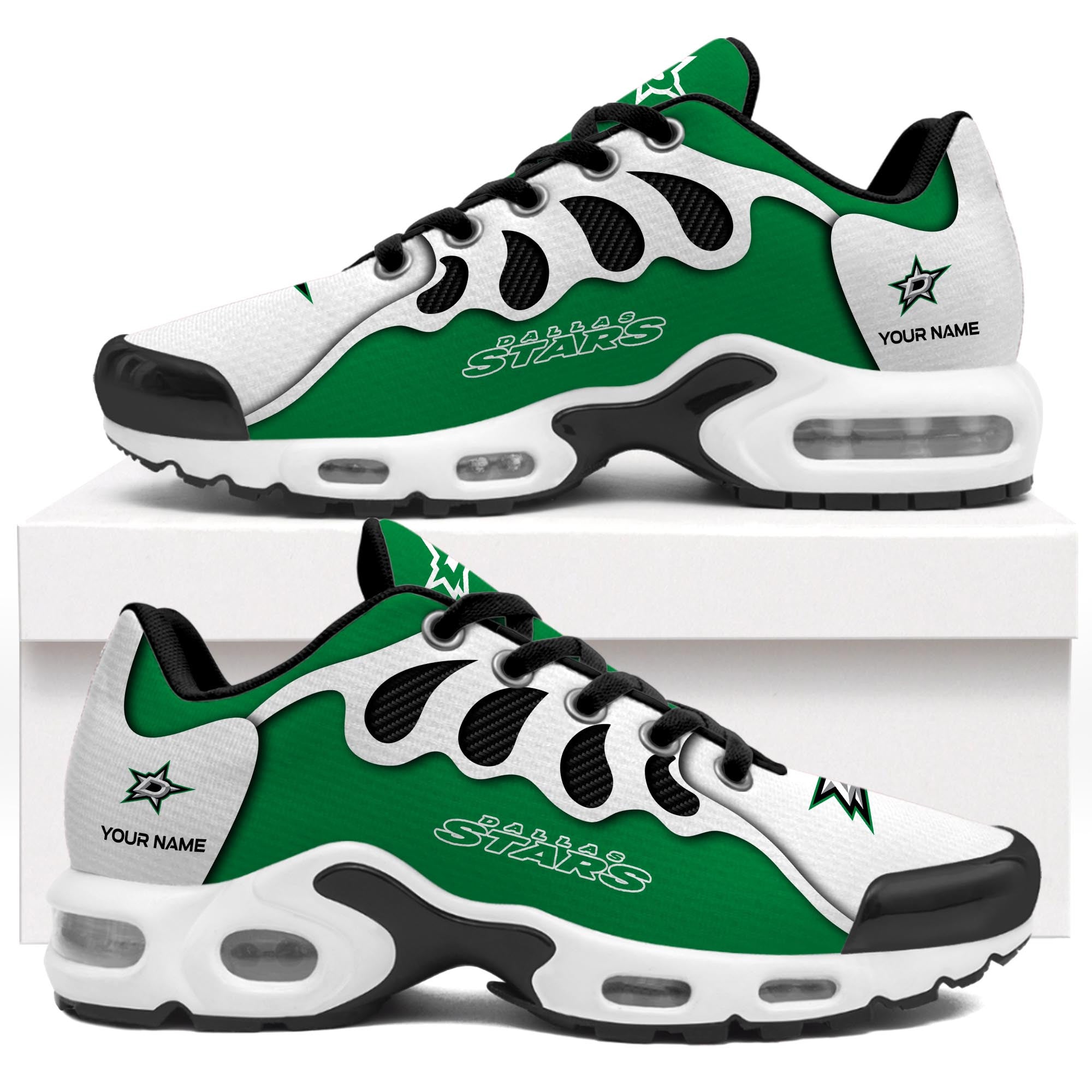 Ideafootwear Dallas Stars TN Shoes Sneakers For Men And Women