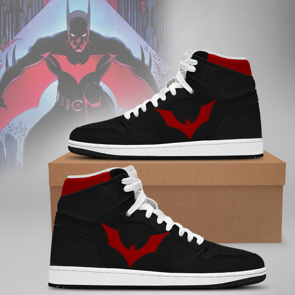 Ideafootwear DC Batman AJ1 High Sneakers Shoes For Men And Women