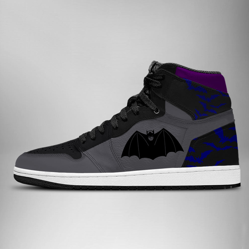 Ideafootwear DC Batman AJ1 High Sneakers Shoes For Men And Women