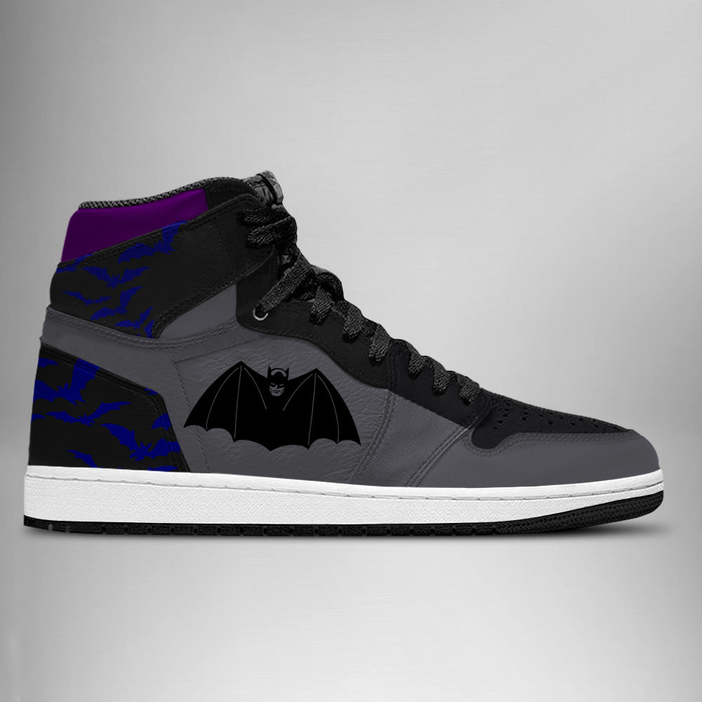 Ideafootwear DC Batman AJ1 High Sneakers Shoes For Men And Women