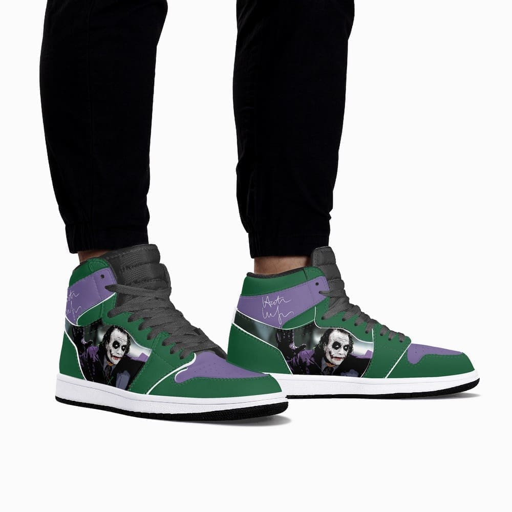 Ideafootwear DC Joker AJ1 High Sneakers Shoes For Men And Women