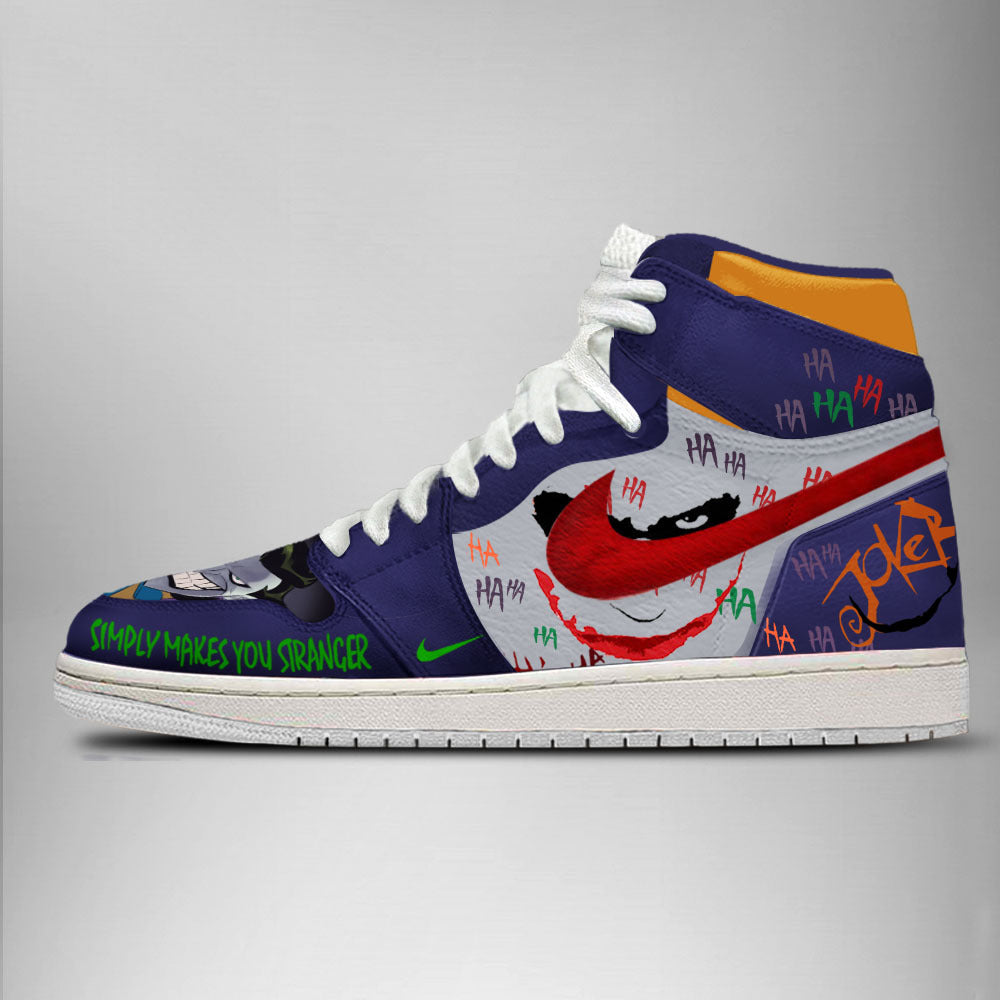 Ideafootwear DC Joker AJ1 High Sneakers Shoes For Men And Women