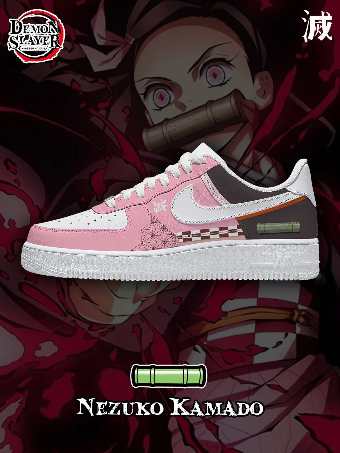 Ideafootwear Demon Slayer Air Low-Top Sneakers Shoes For Men And Women 1
