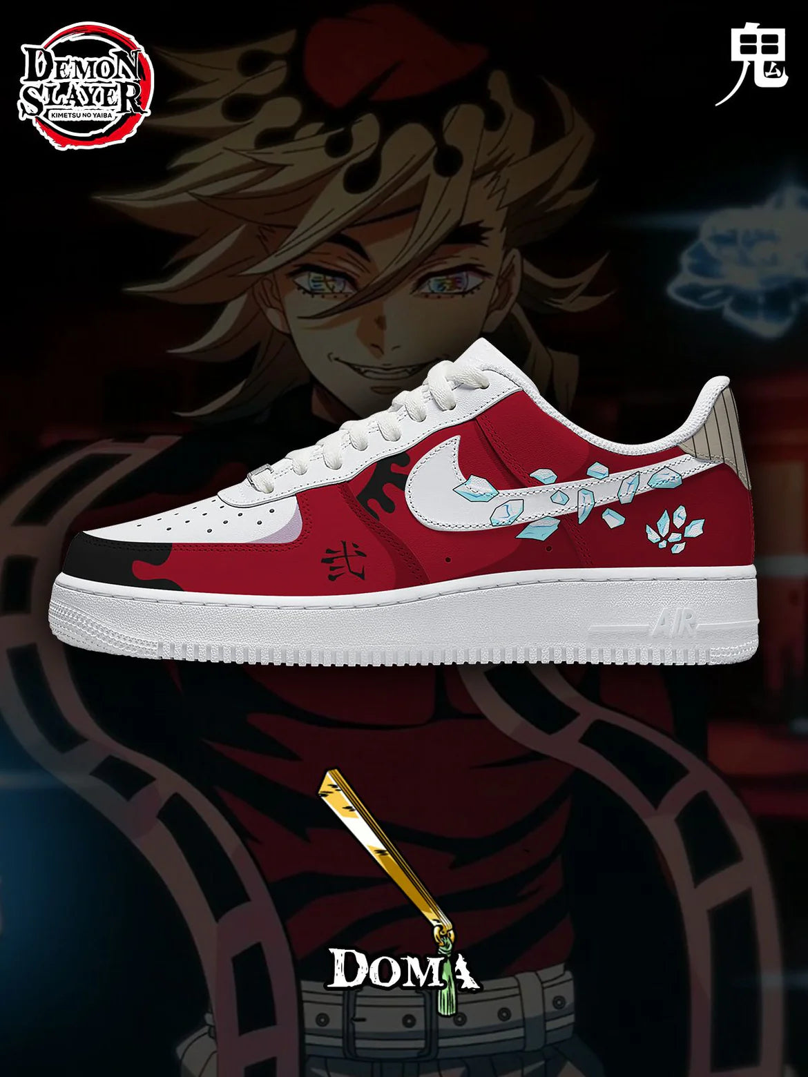 Ideafootwear Demon Slayer Air Low-Top Sneakers Shoes For Men And Women 1