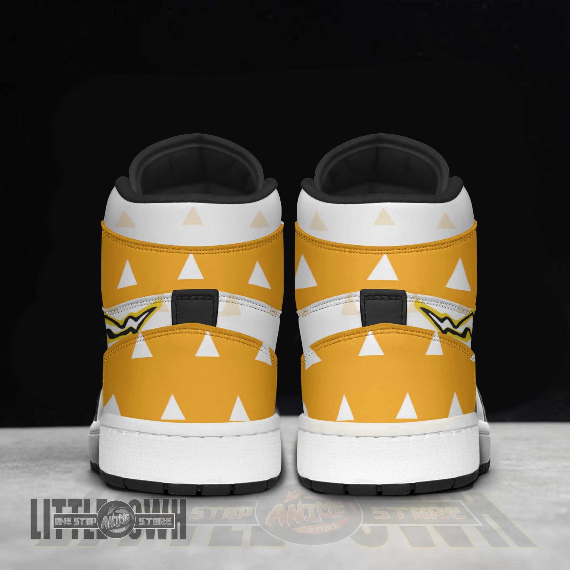 Ideafootwear Demon Slayer AJ1 High Sneakers Shoes For Men And Women
