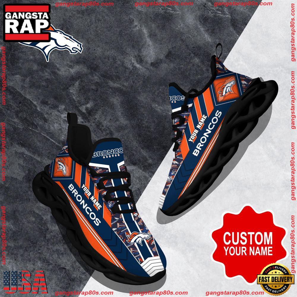 Ideafootwear Denver Broncos Max Soul Shoes Sneakers For Men And Women