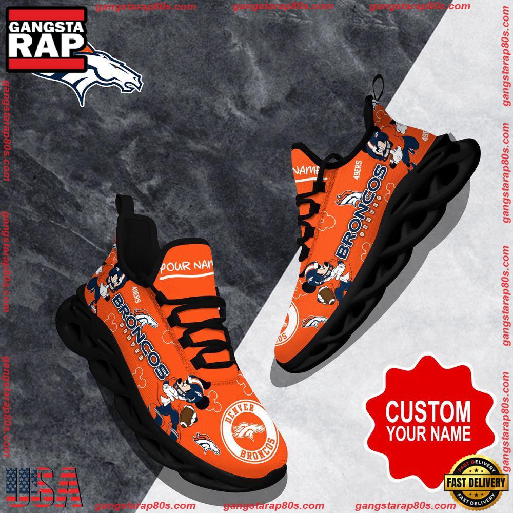 Ideafootwear Denver Broncos Max Soul Shoes Sneakers For Men And Women