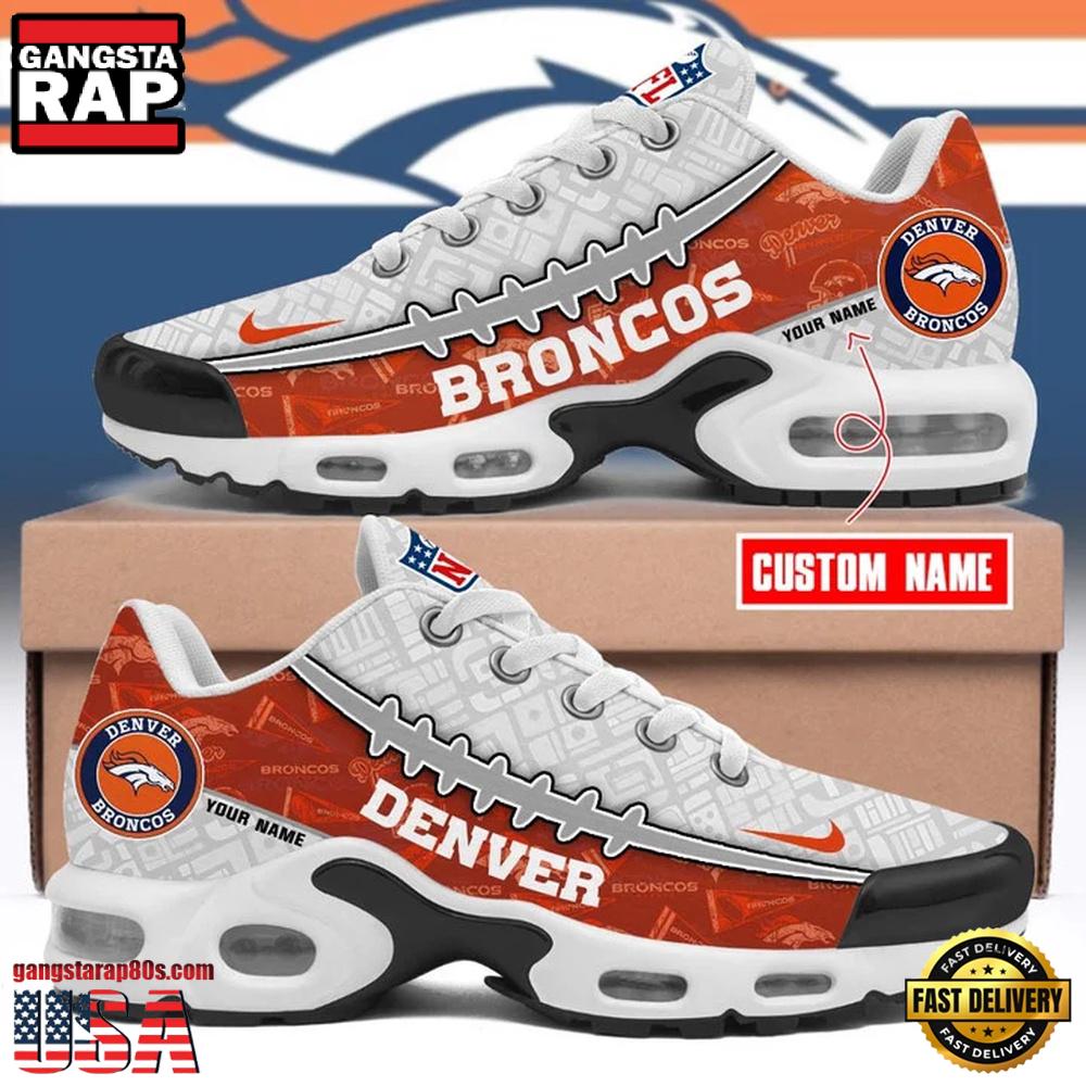 Ideafootwear Denver Broncos TN Shoes Sneakers For Men And Women