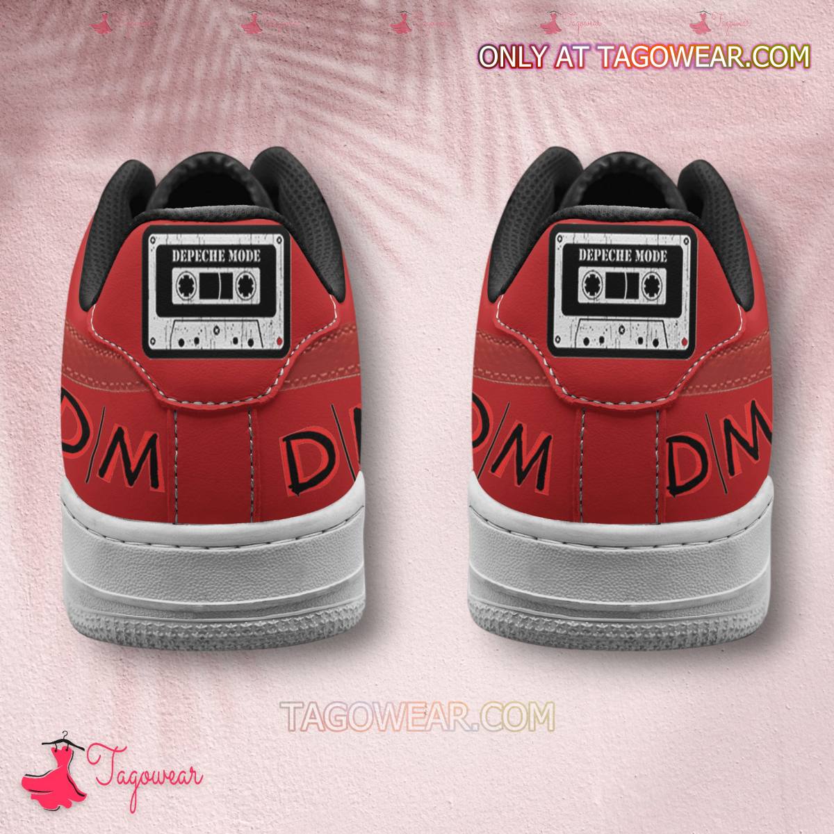 Ideafootwear Depeche Mode Air Low-Top Sneakers Shoes For Men And Women 3