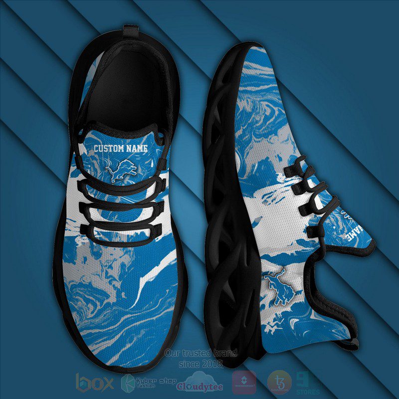 Ideafootwear Detroit Lions Max Soul Shoes Sneakers For Men And Women