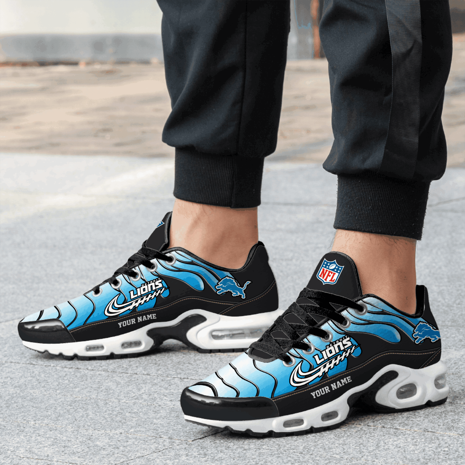 Ideafootwear Detroit Lions TN Shoes Sneakers For Men And Women