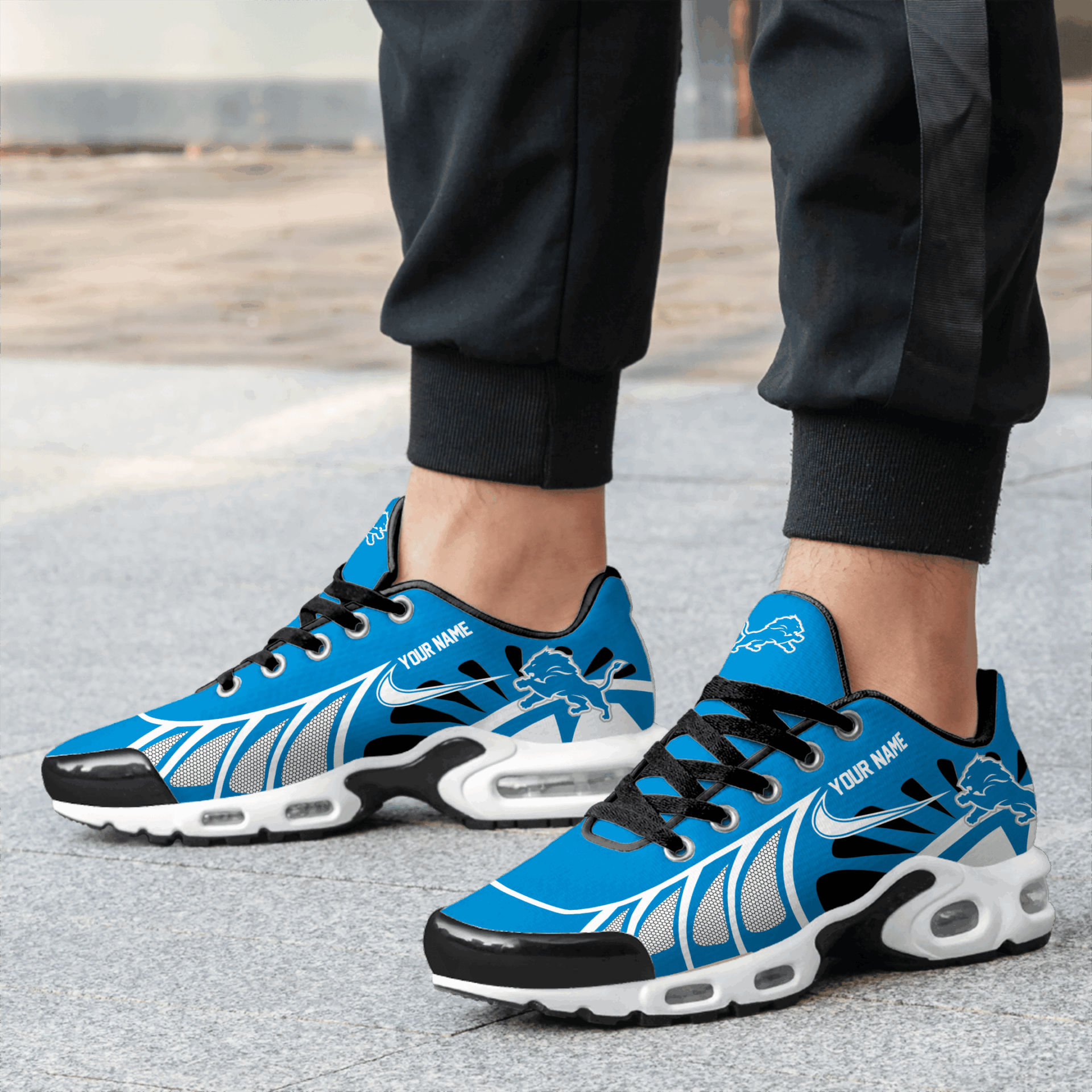 Ideafootwear Detroit Lions TN Shoes Sneakers For Men And Women