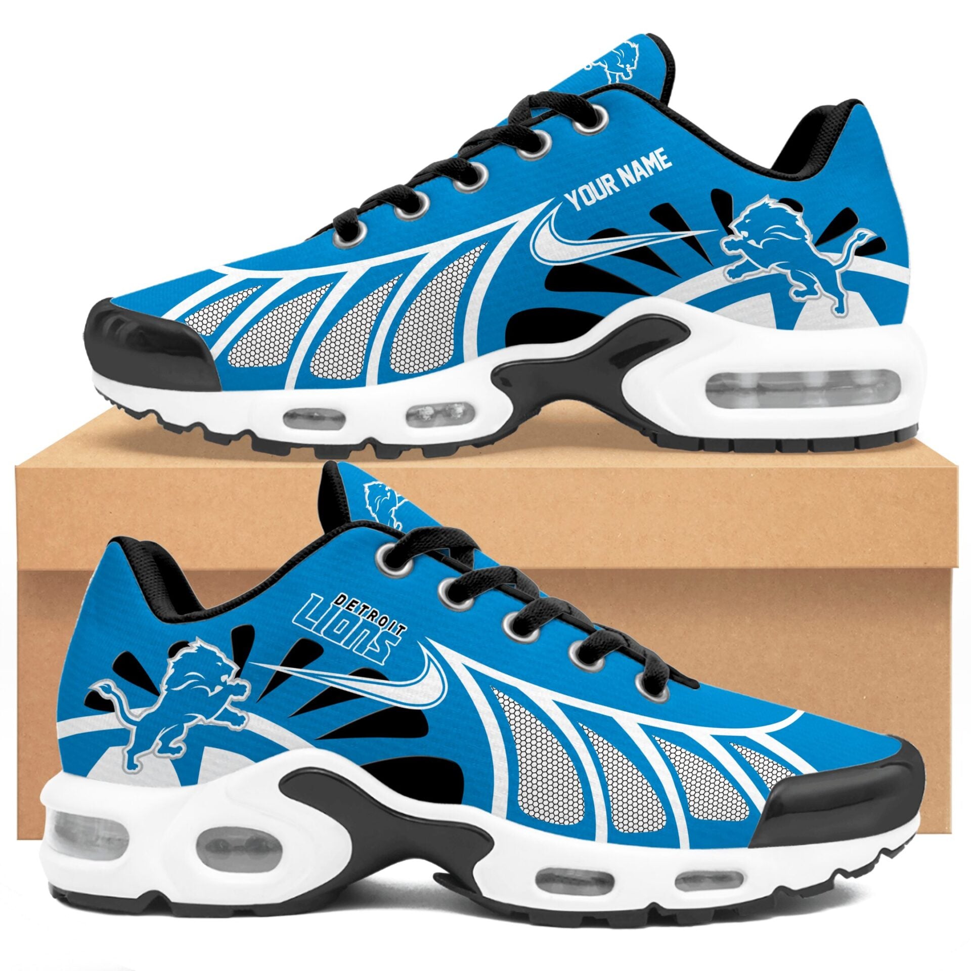 Ideafootwear Detroit Lions TN Shoes Sneakers For Men And Women