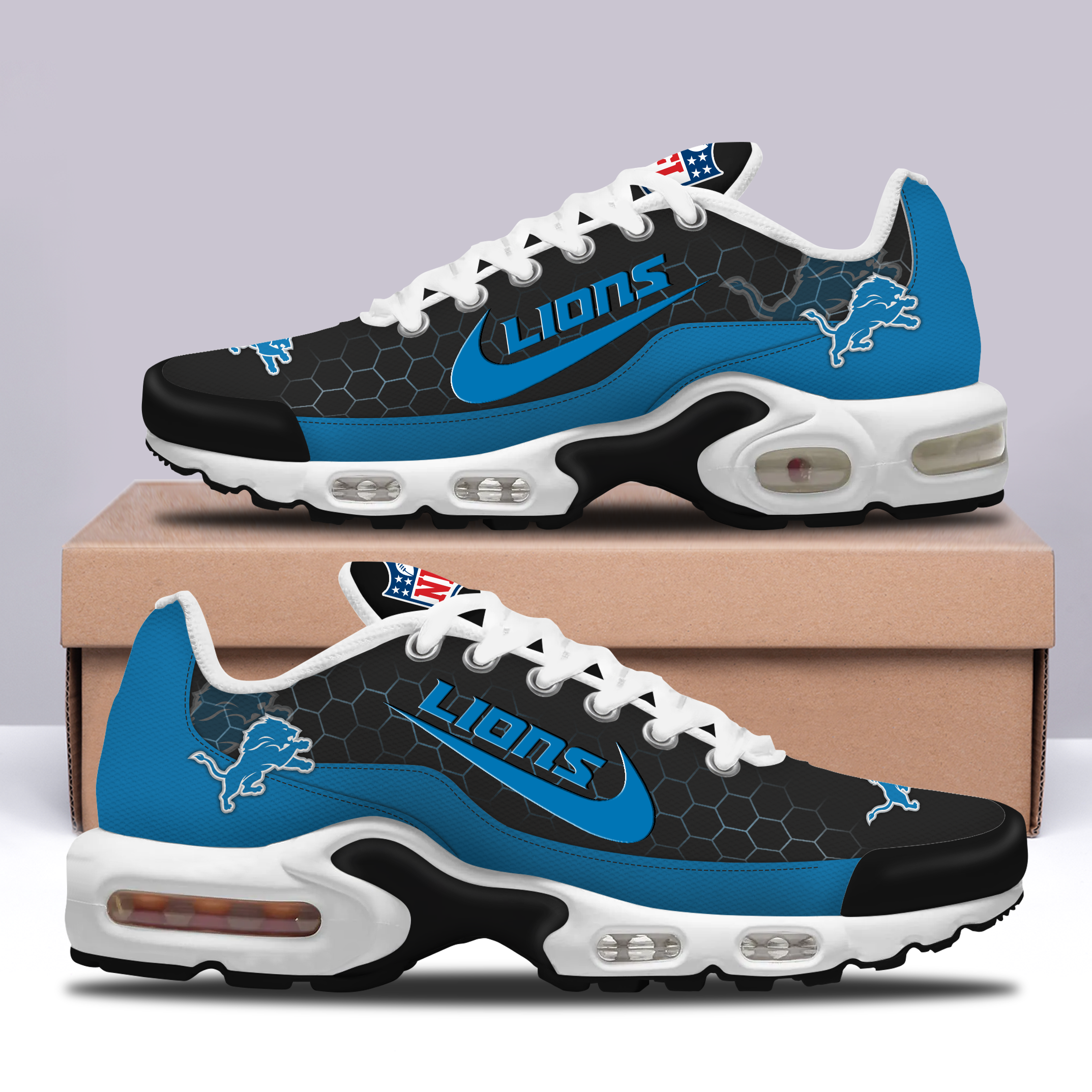 Ideafootwear Detroit Lions TN Shoes Sneakers For Men And Women