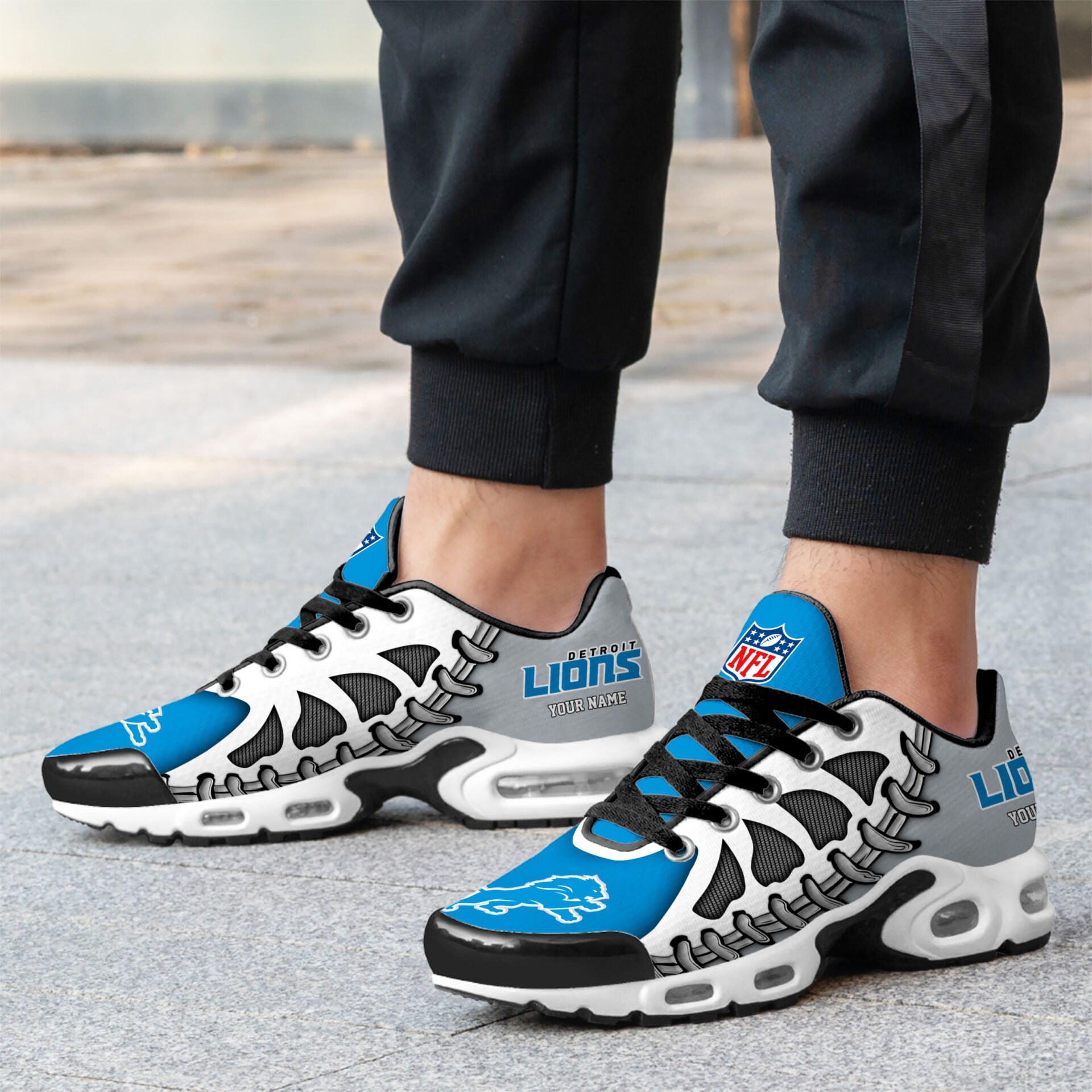 Ideafootwear Detroit Lions TN Shoes Sneakers For Men And Women