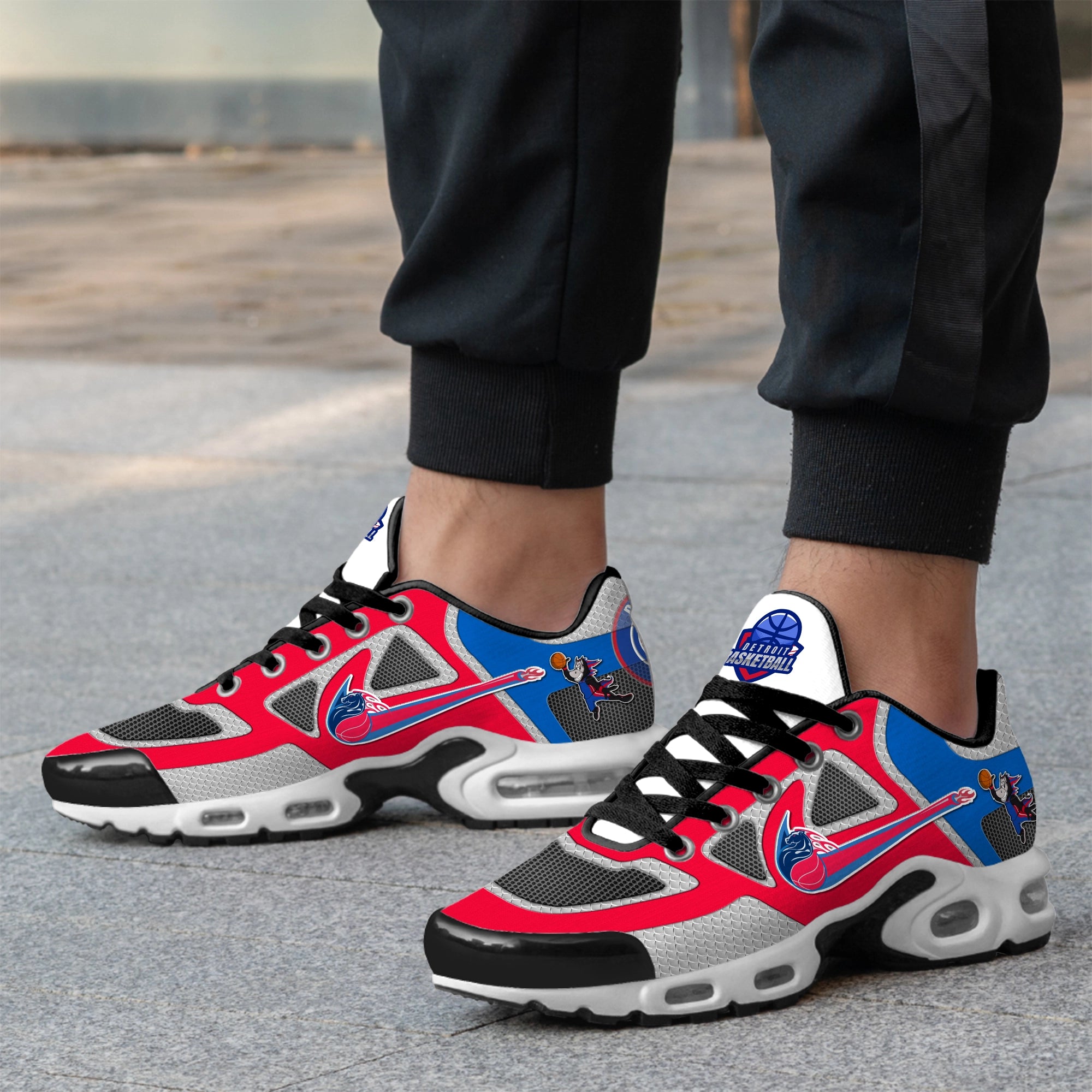 Ideafootwear Detroit Pistons TN Shoes Sneakers For Men And Women