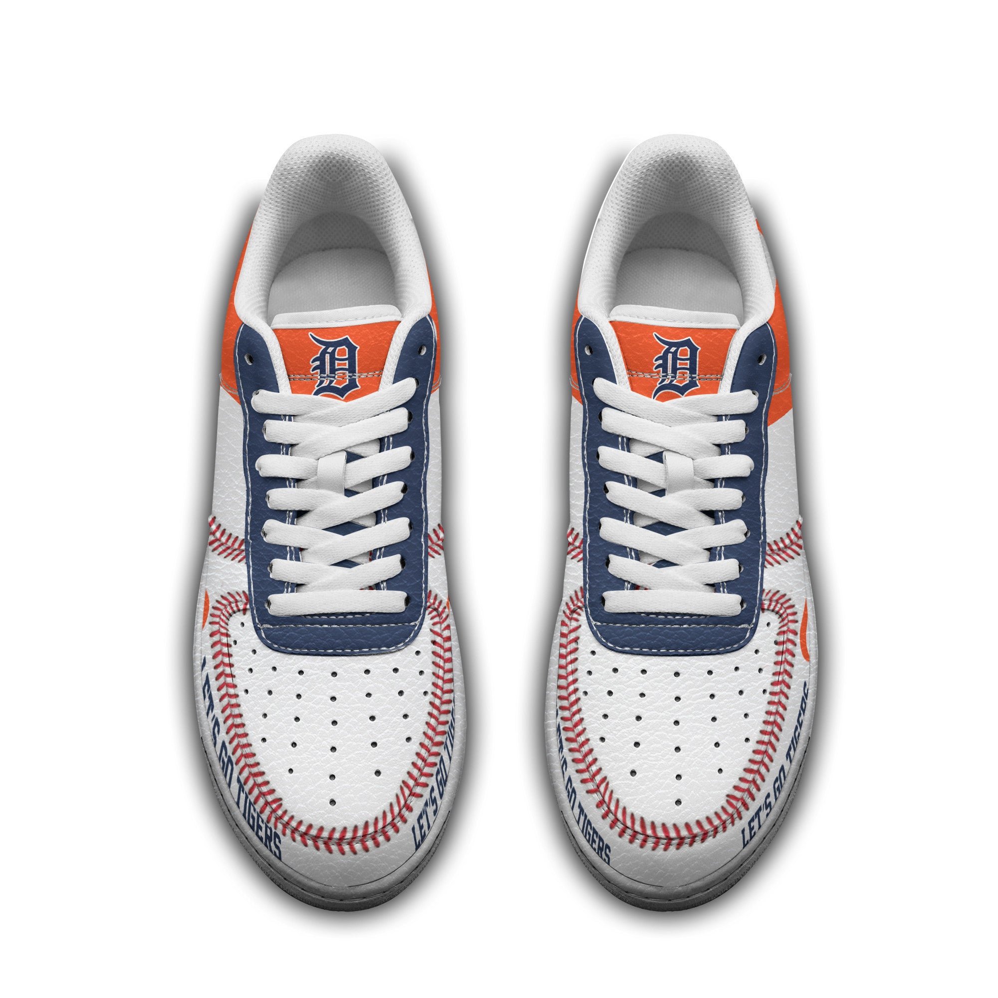 Ideafootwear Detroit Tigers Air Low-Top Sneakers Shoes For Men And Women 2