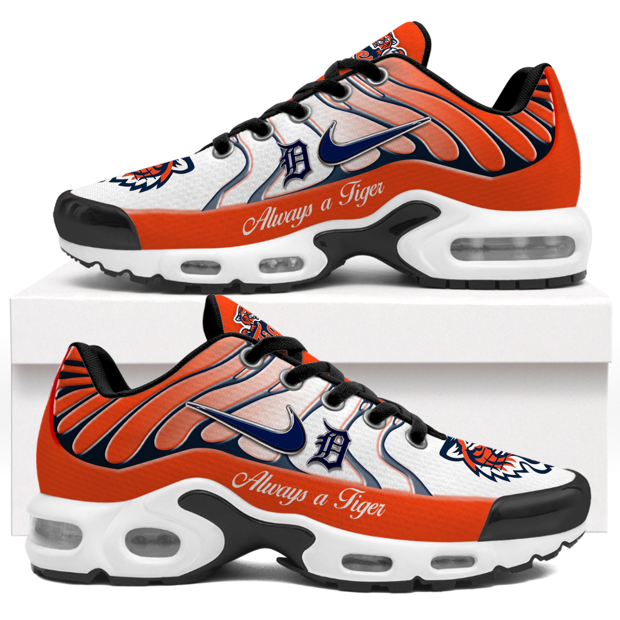 Ideafootwear Detroit Tigers TN Shoes Sneakers For Men And Women