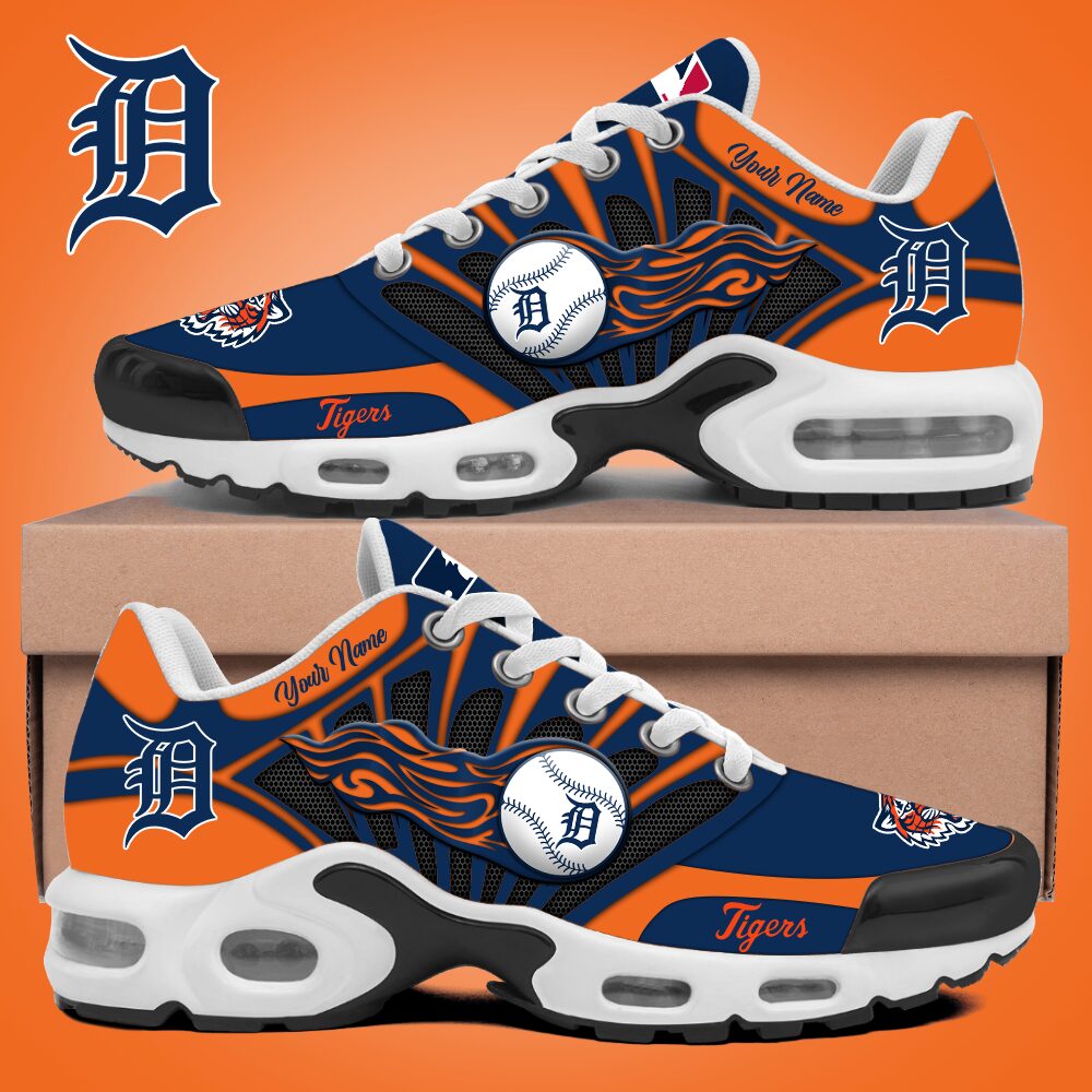 Ideafootwear Detroit Tigers TN Shoes Sneakers For Men And Women