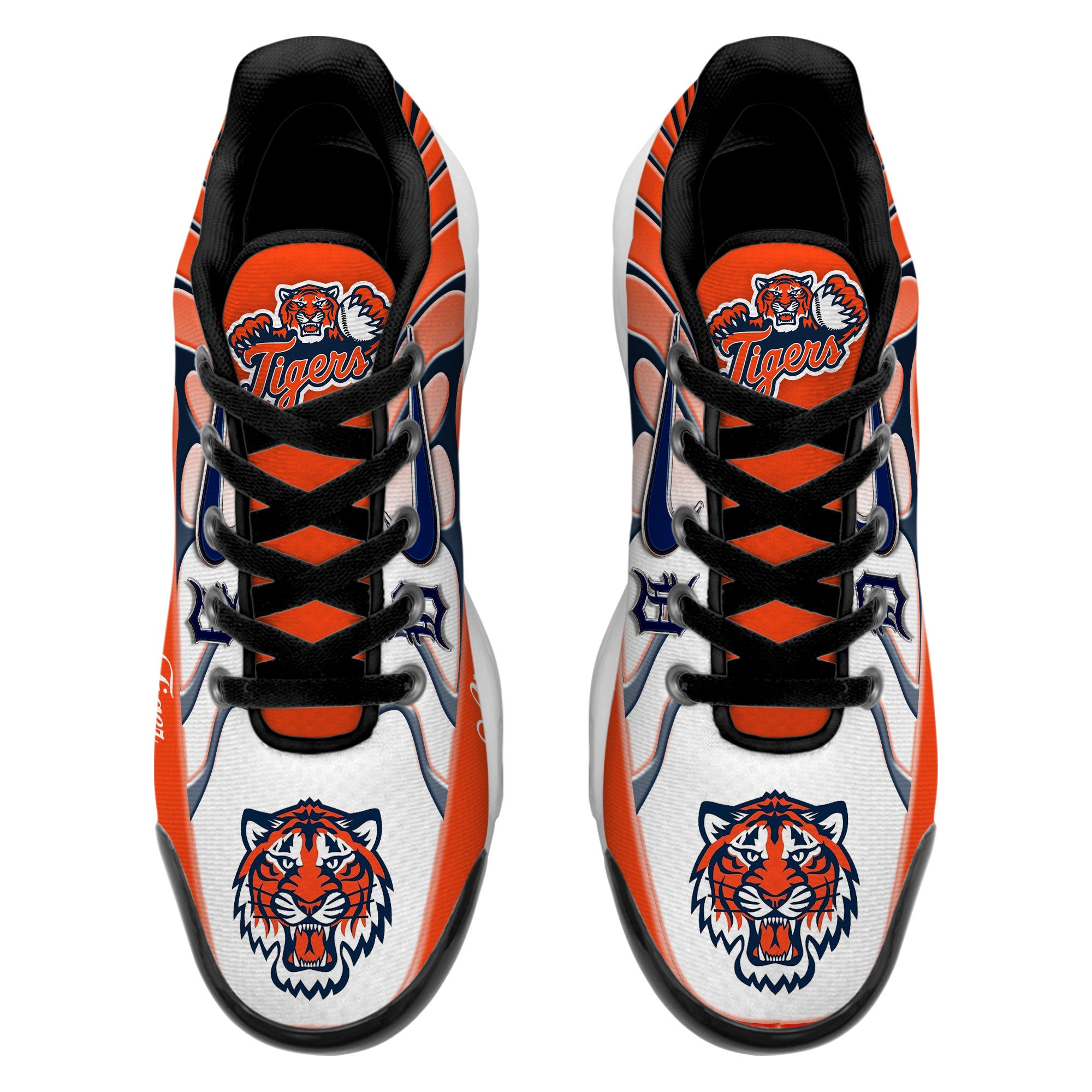 Ideafootwear Detroit Tigers TN Shoes Sneakers For Men And Women